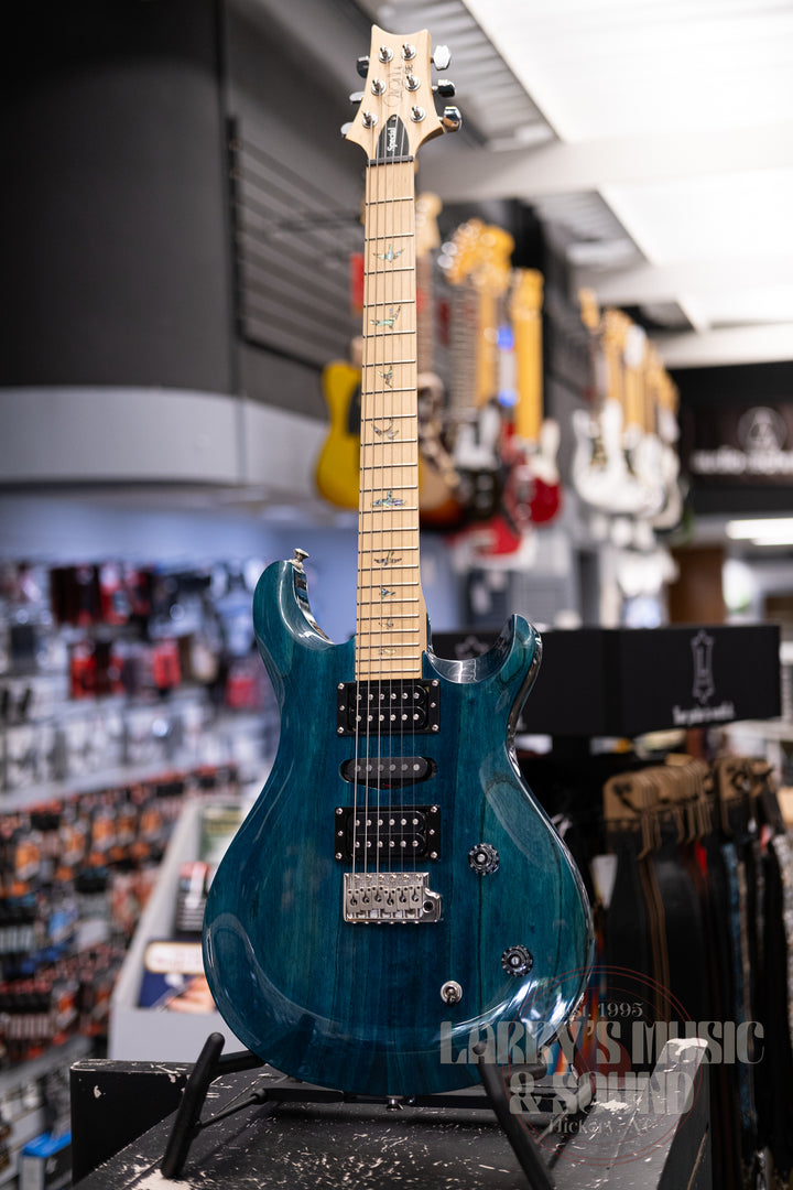 PRS SE Swamp Ash Special - Iri Blue - USED