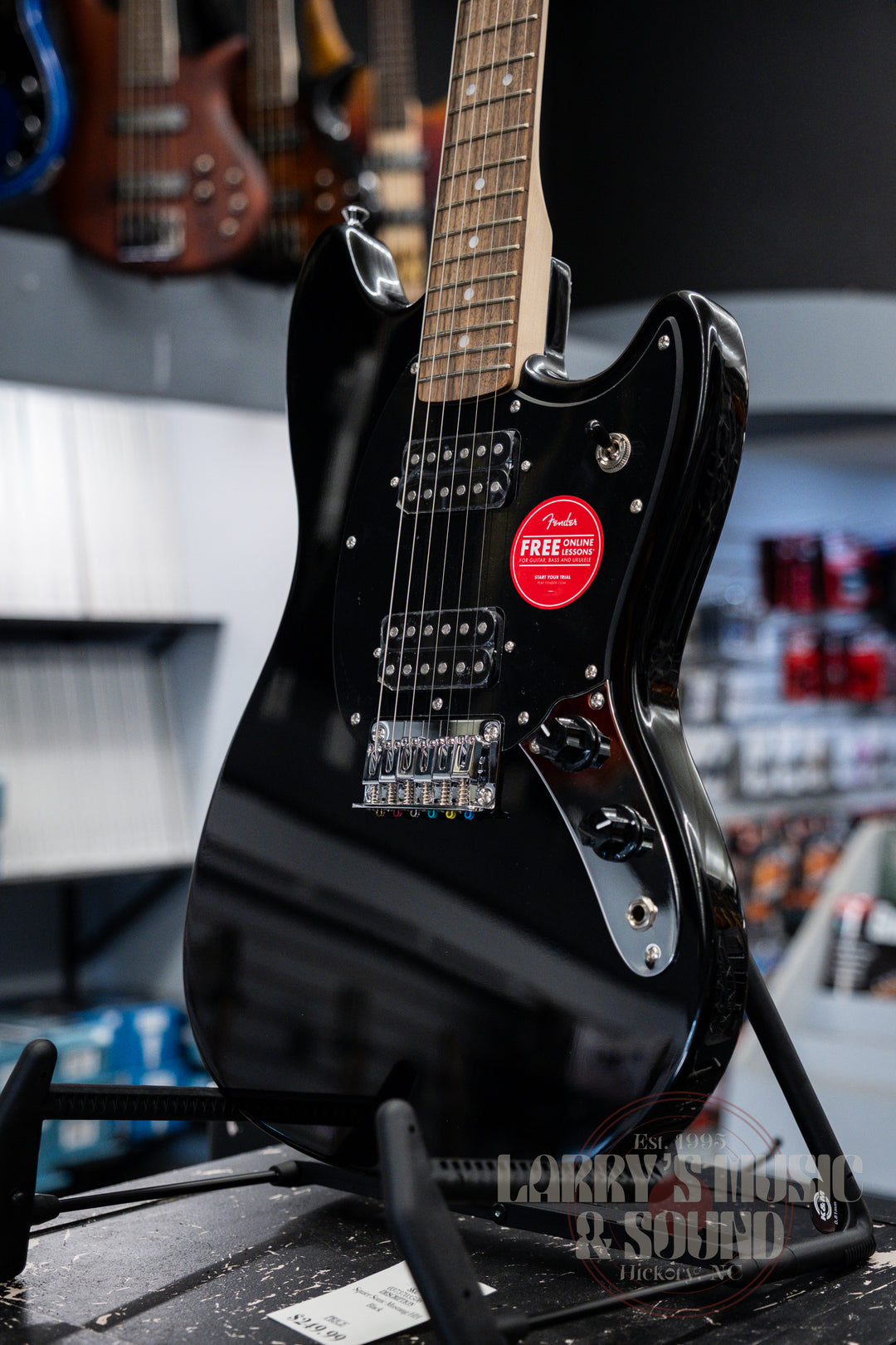 Squier Sonic Mustang HH - Black