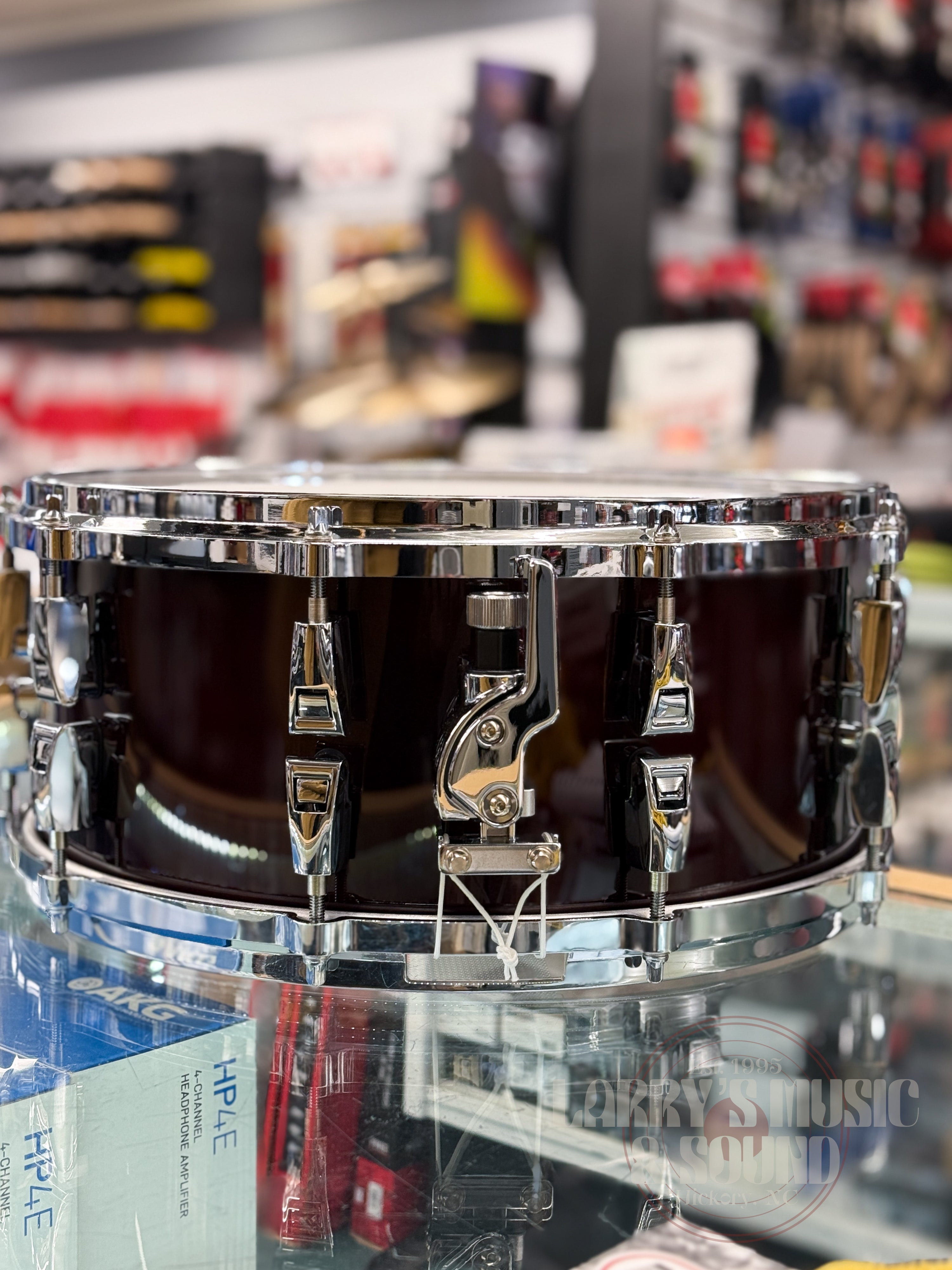 Yamaha AMS-1460 Absolute Hybrid Maple Snare - Walnut – Larry's