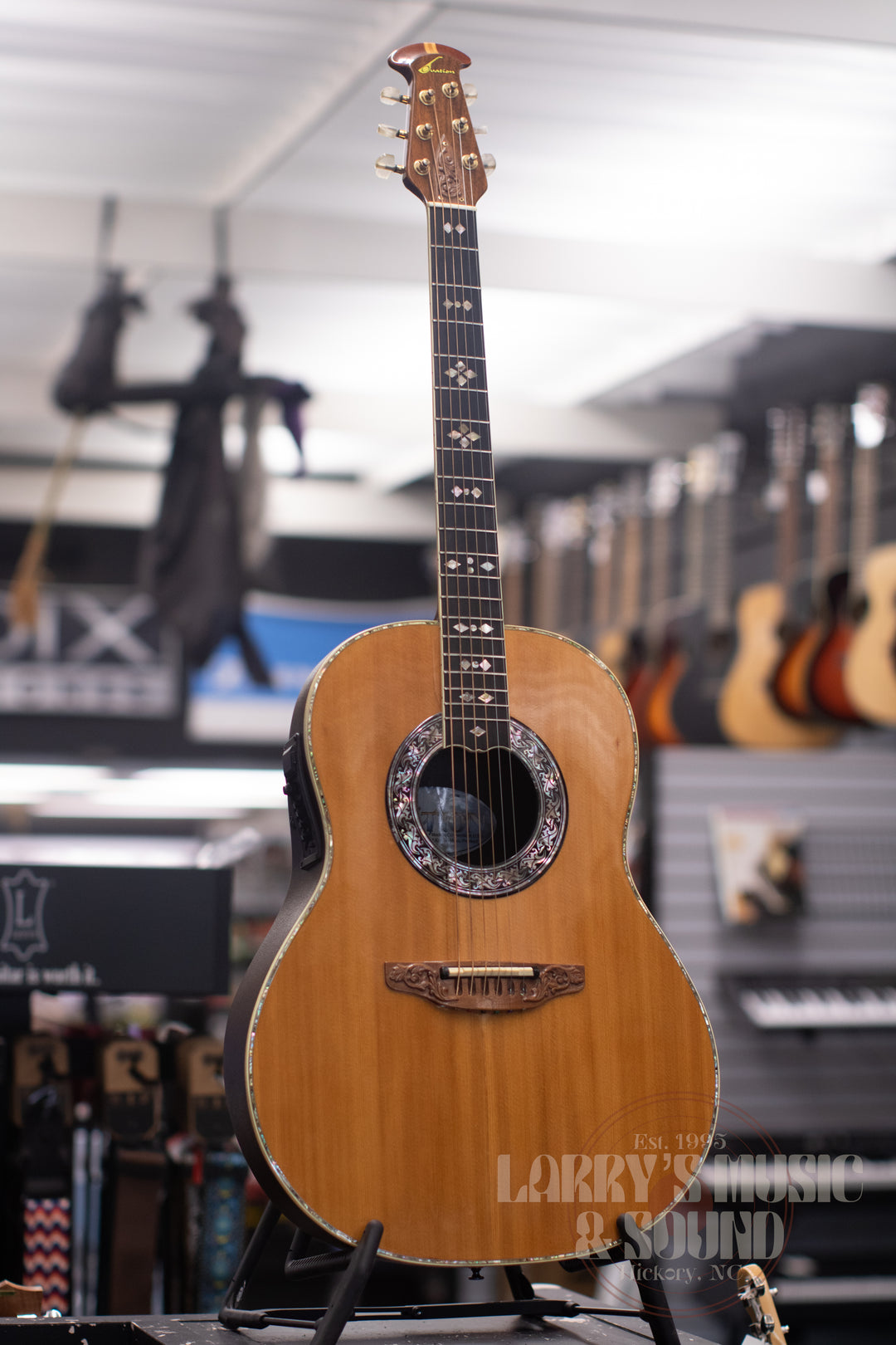 Ovation 1619 with Case; 1979
