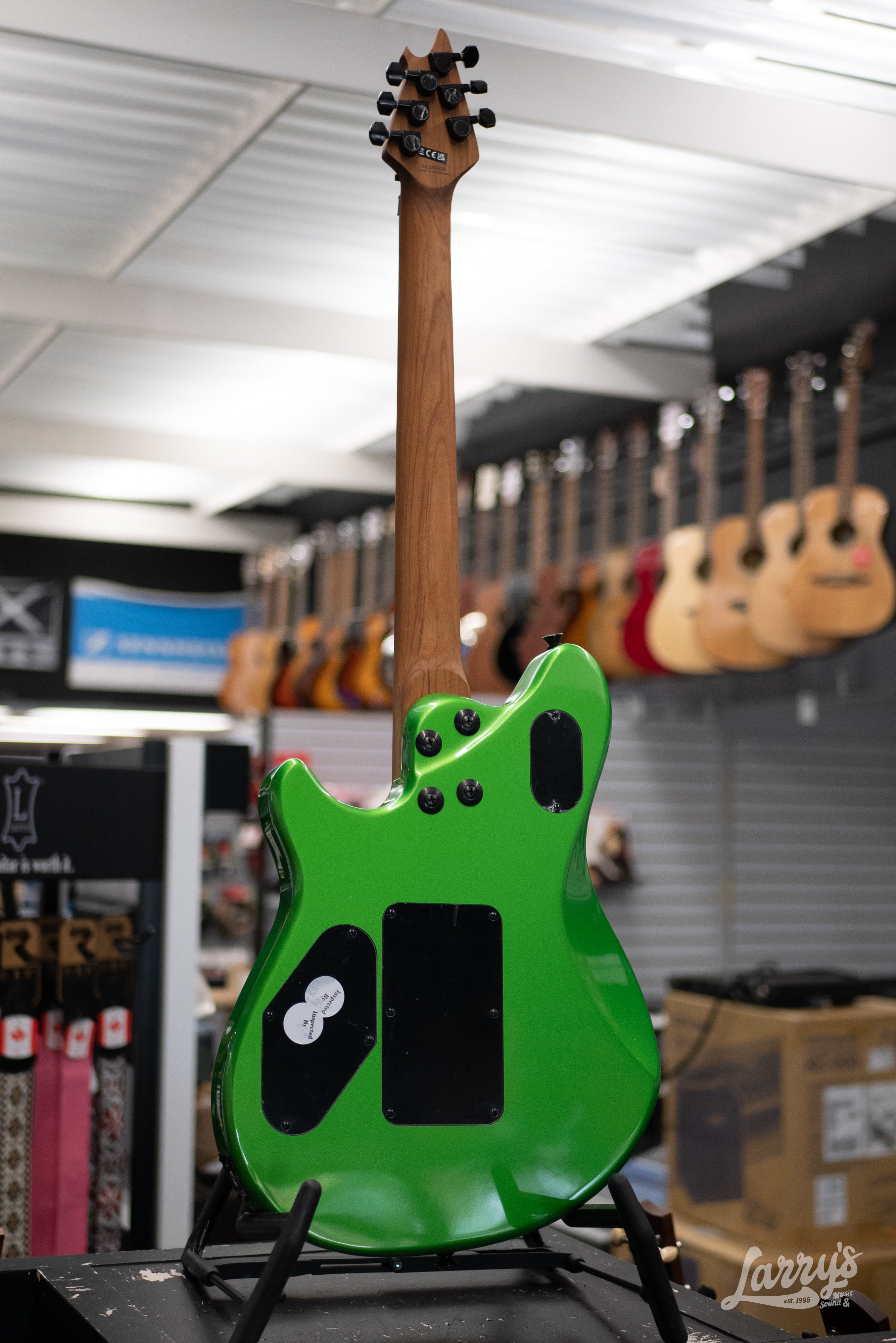 EVH Wolfgang WG Standard, Baked Maple Fingerboard - Absinthe Frost