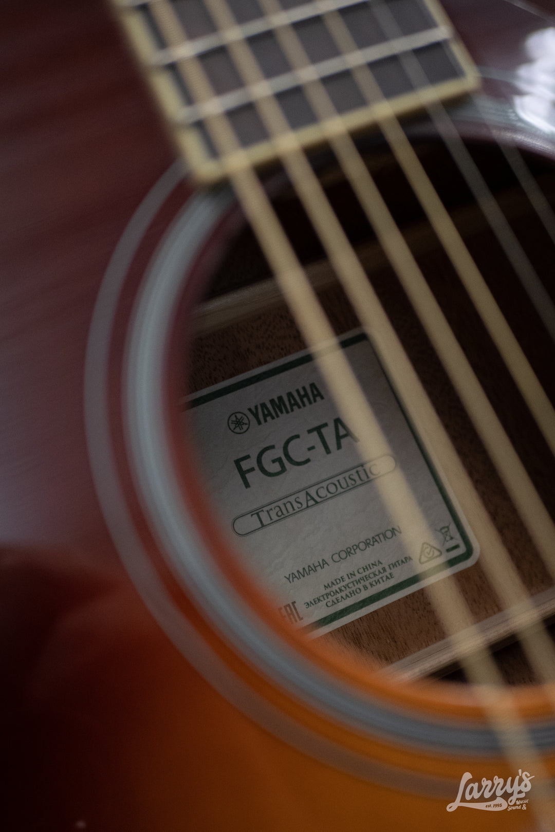 Yamaha FGC-TA TransAcoustic Guitar - Brown Sunburst  **BUILT IN REVERB AND CHORUS**