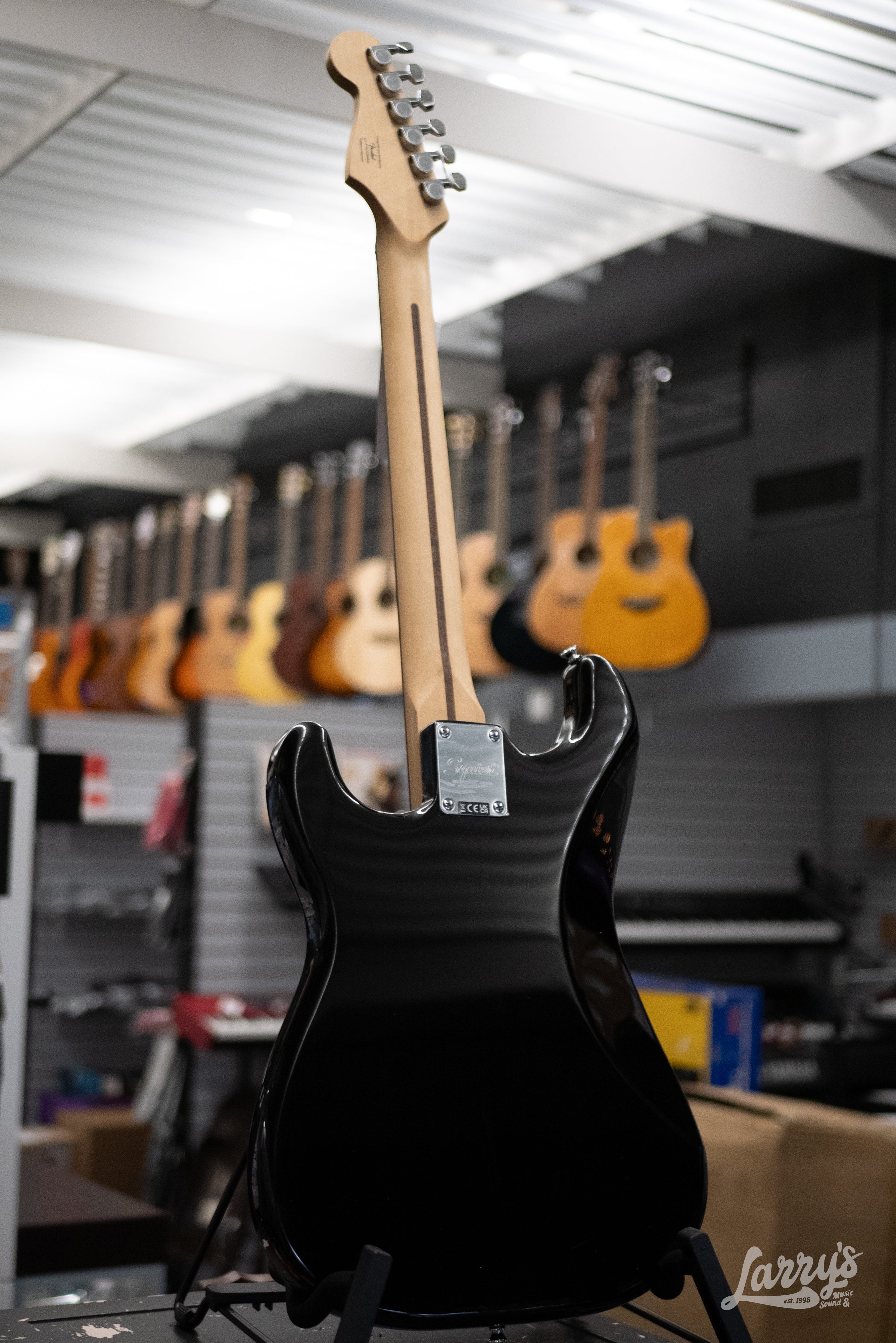Squier Sonic Stratocaster HT H - Black – Larry's Music & Sound