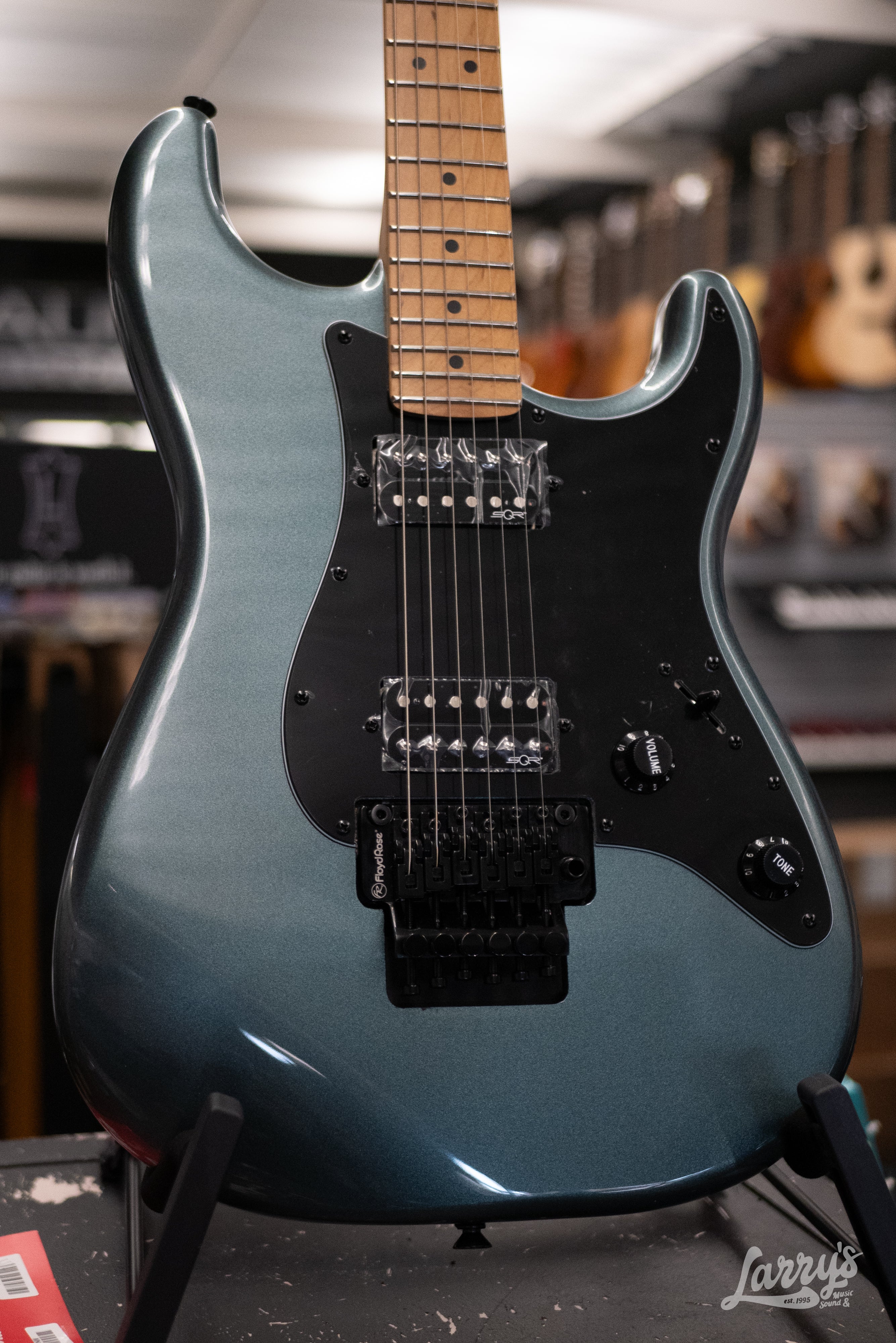 Squier Contemporary Stratocaster HH FR - Gunmetal Metallic