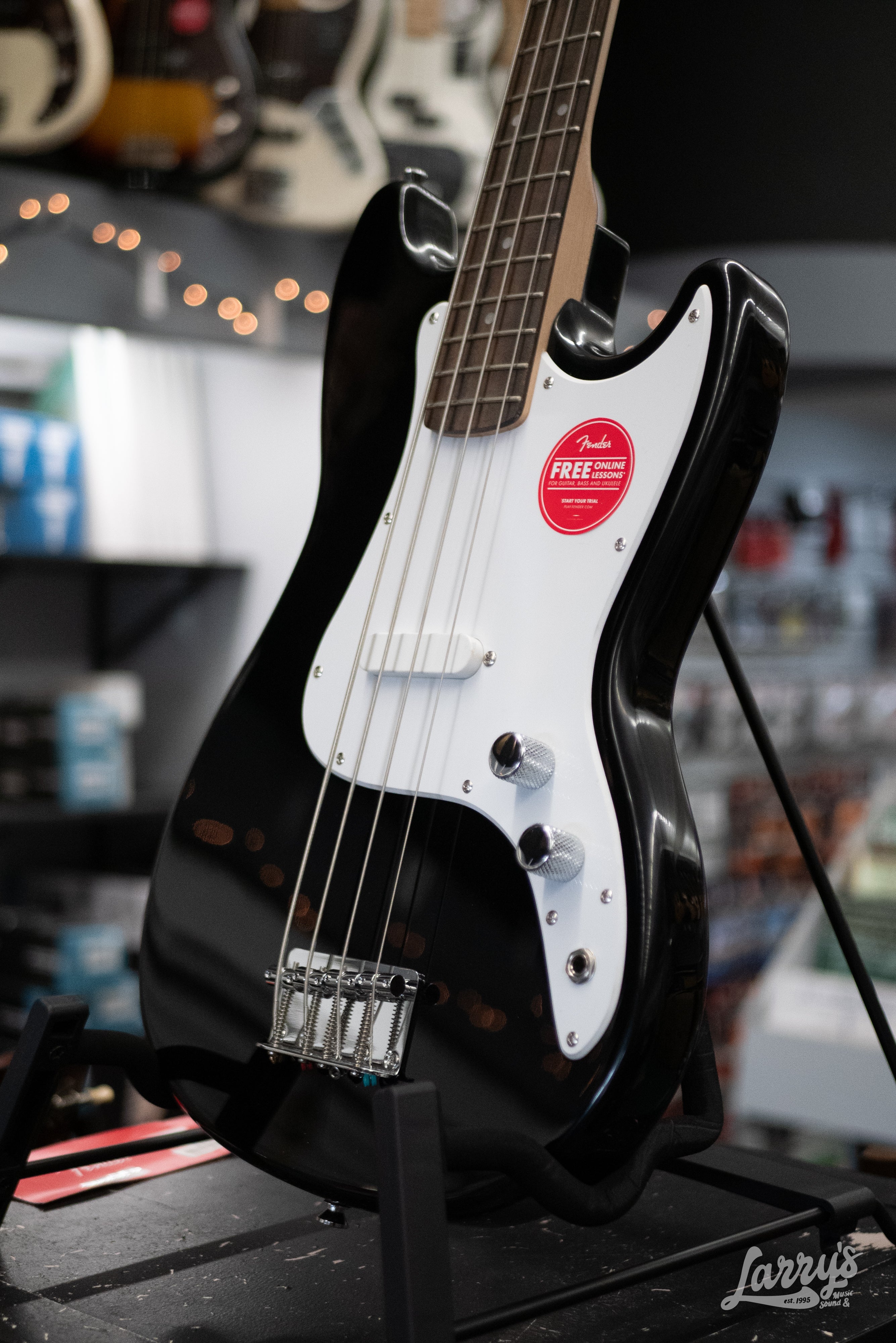 Squier Sonic Bronco Bass - Black – Larry's Music & Sound