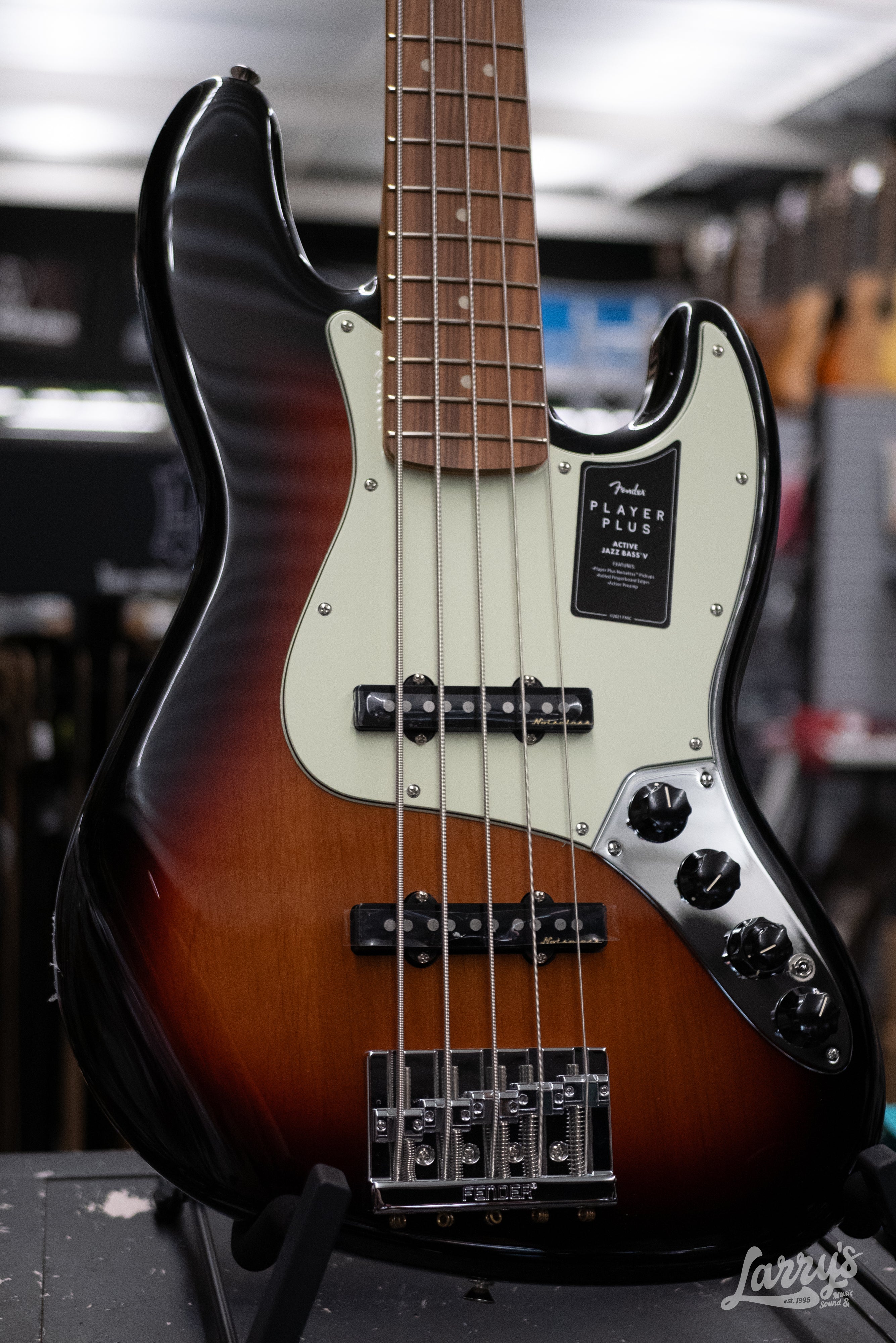 Fender Player Plus Jazz Bass V - 3 Color Sunburst – Larry's Music
