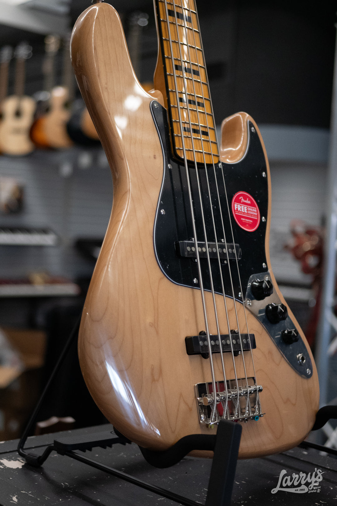 Squier Classic Vibe 70's Jazz Bass V - Natural