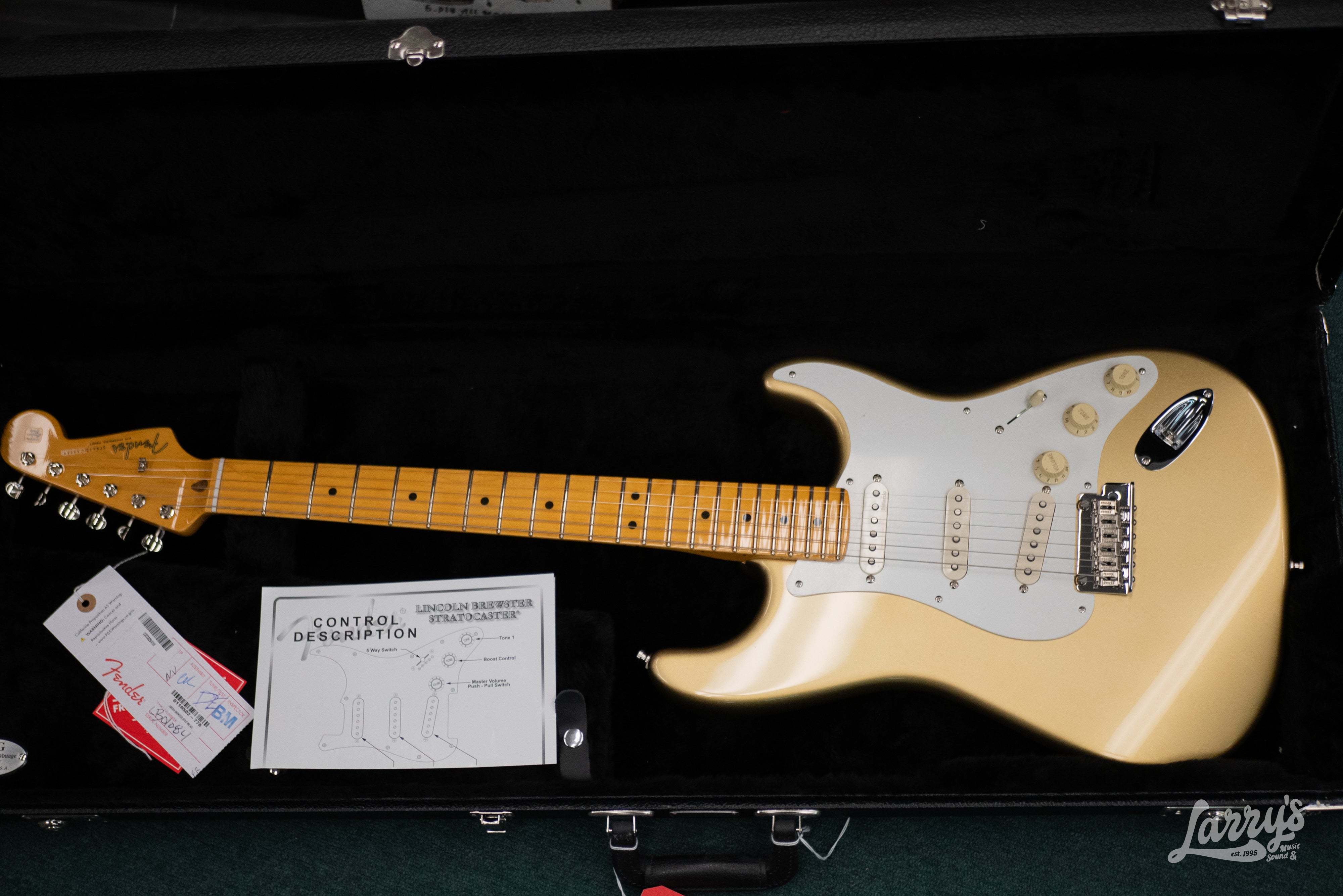 Lincoln brewster store stratocaster