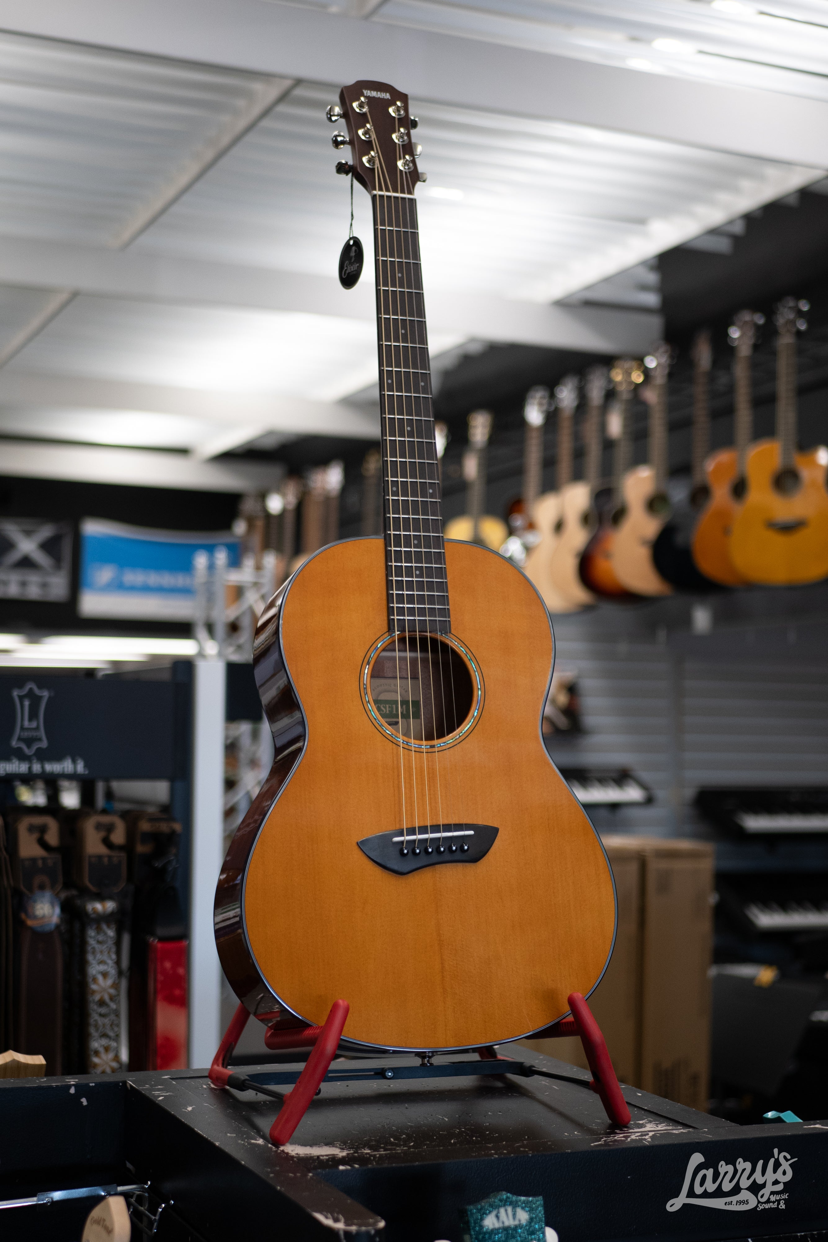 Yamaha CSF1M Parlor Acoustic-Electric - Vintage Natural – Larry's