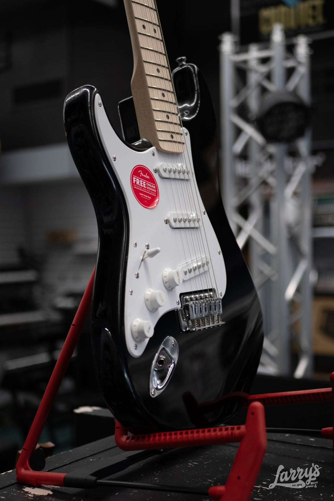 Squier Sonic Stratocaster - Left Handed - Black