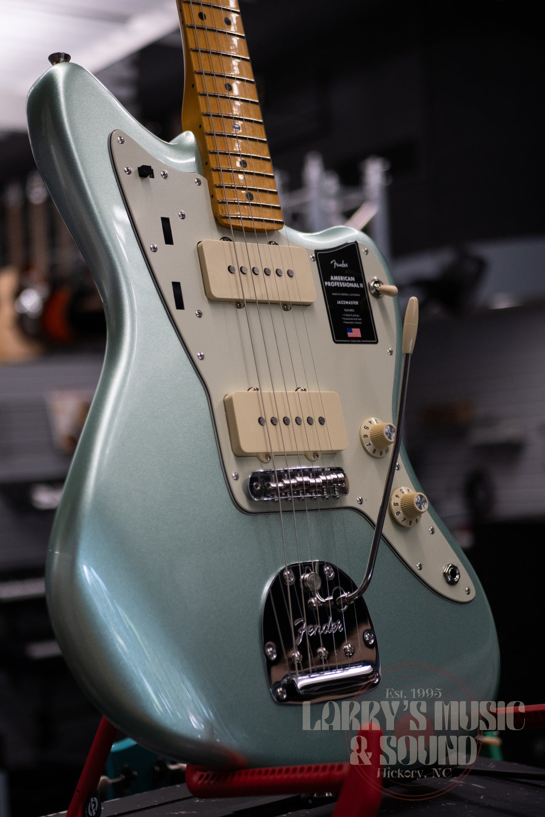 Fender American Professional II Jazzmaster - Mystic Surf Green