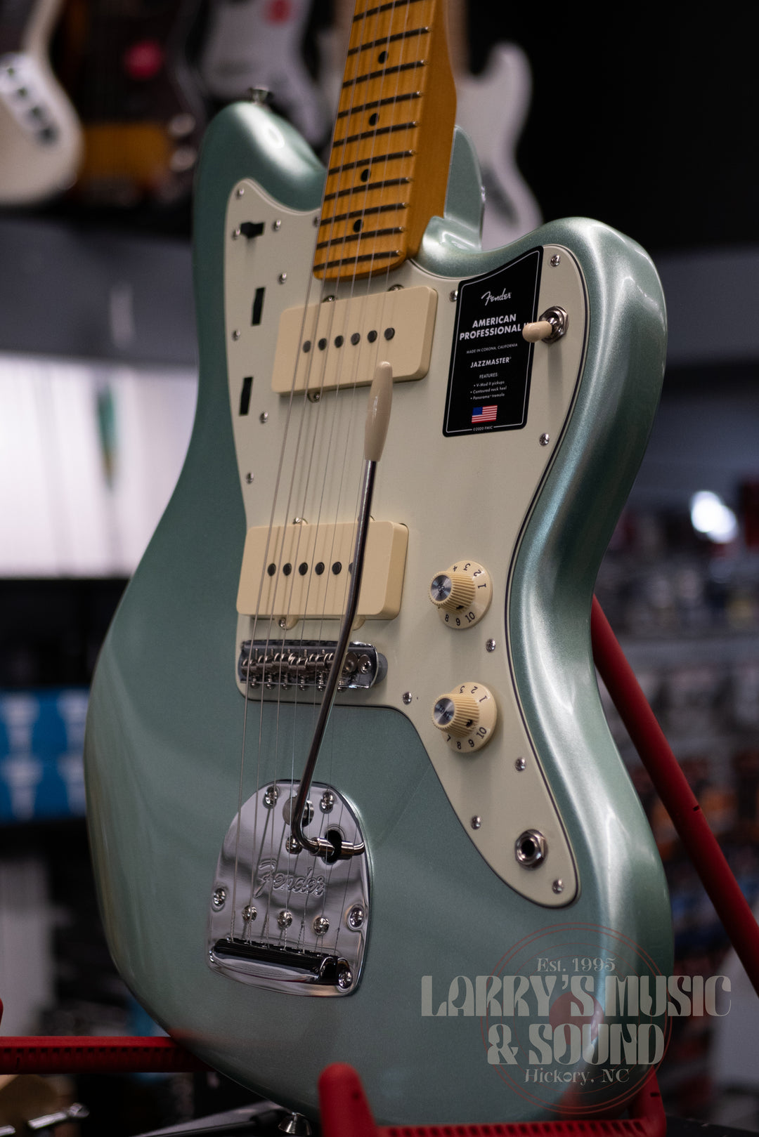 Fender American Professional II Jazzmaster - Mystic Surf Green