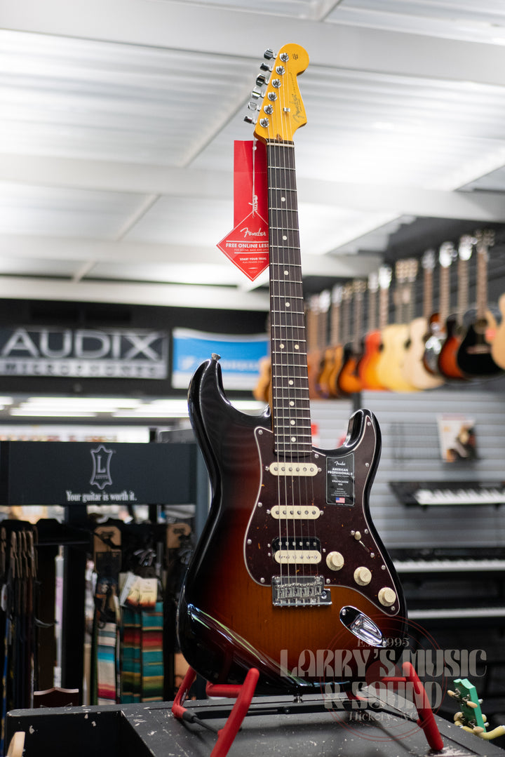 Fender American Professional II Stratocaster HSS - 3 Color Sunburst