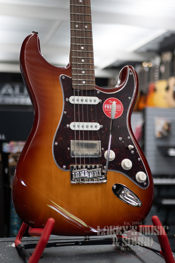 Squier Limited Edition Classic VIbe '60s Stratocaster HSS - Sienna Sunburst