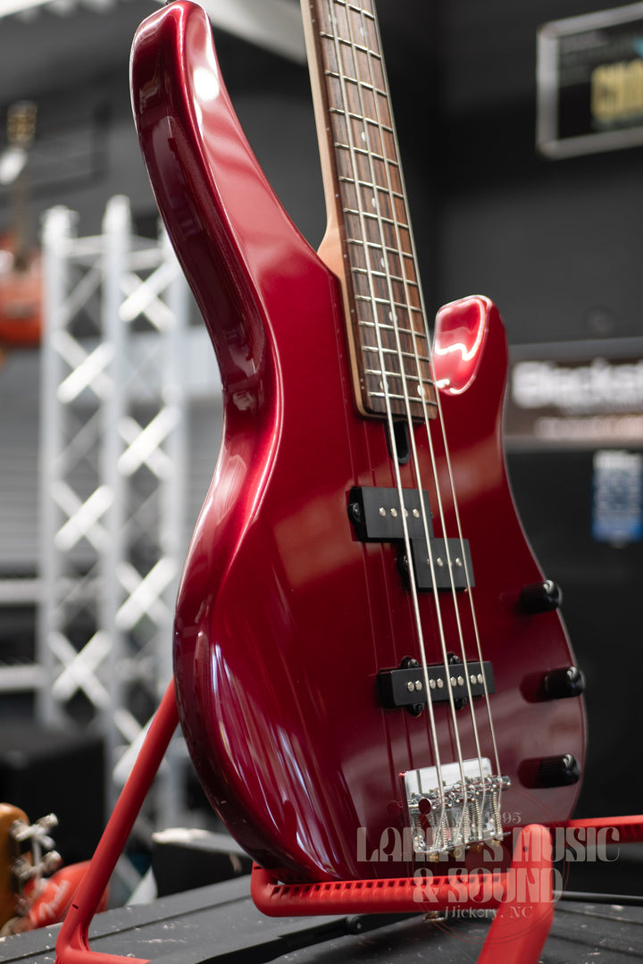 Yamaha TRBX174 4-String Bass - Red Metallic