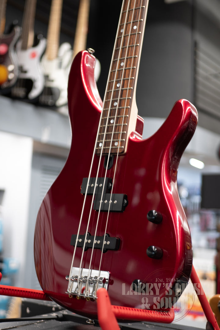 Yamaha TRBX174 4-String Bass - Red Metallic