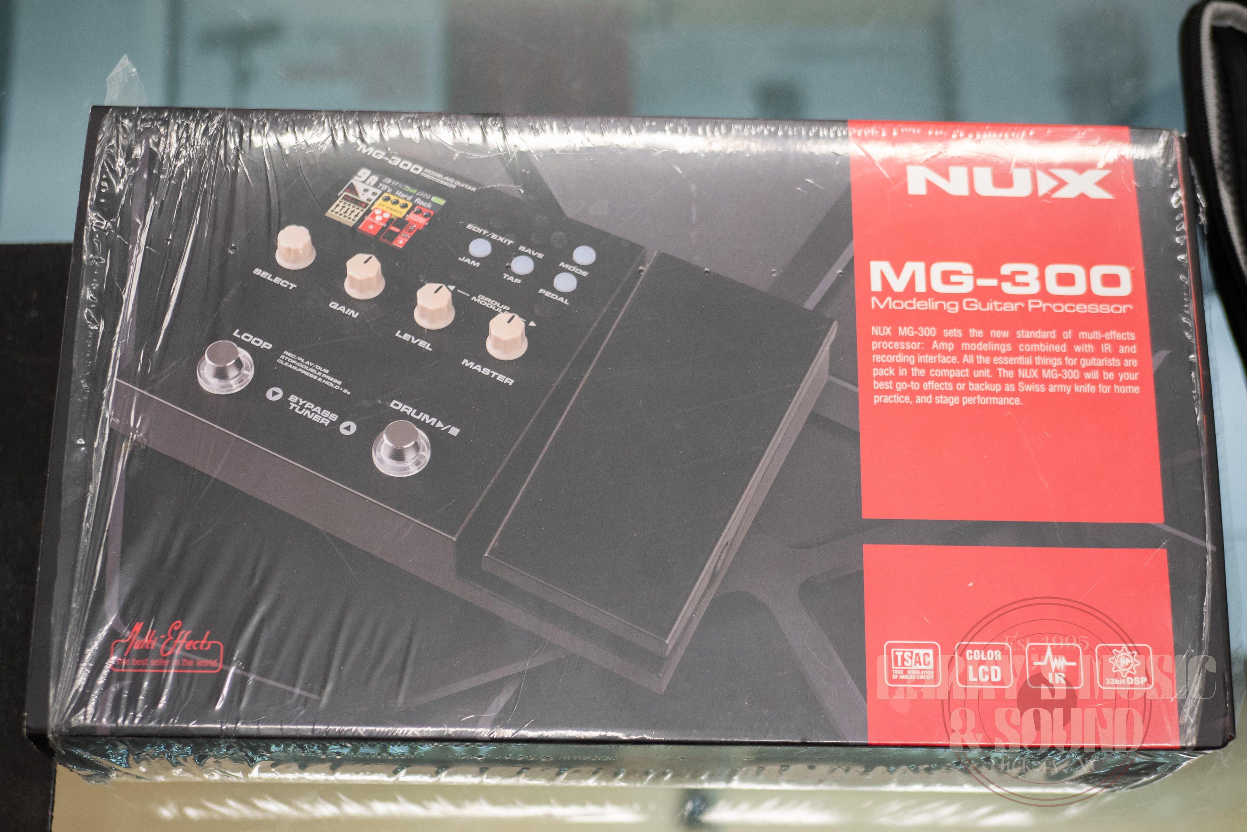 Nux MG-300 Guitar Multi-FX Pedal and Amp Modeler - USED