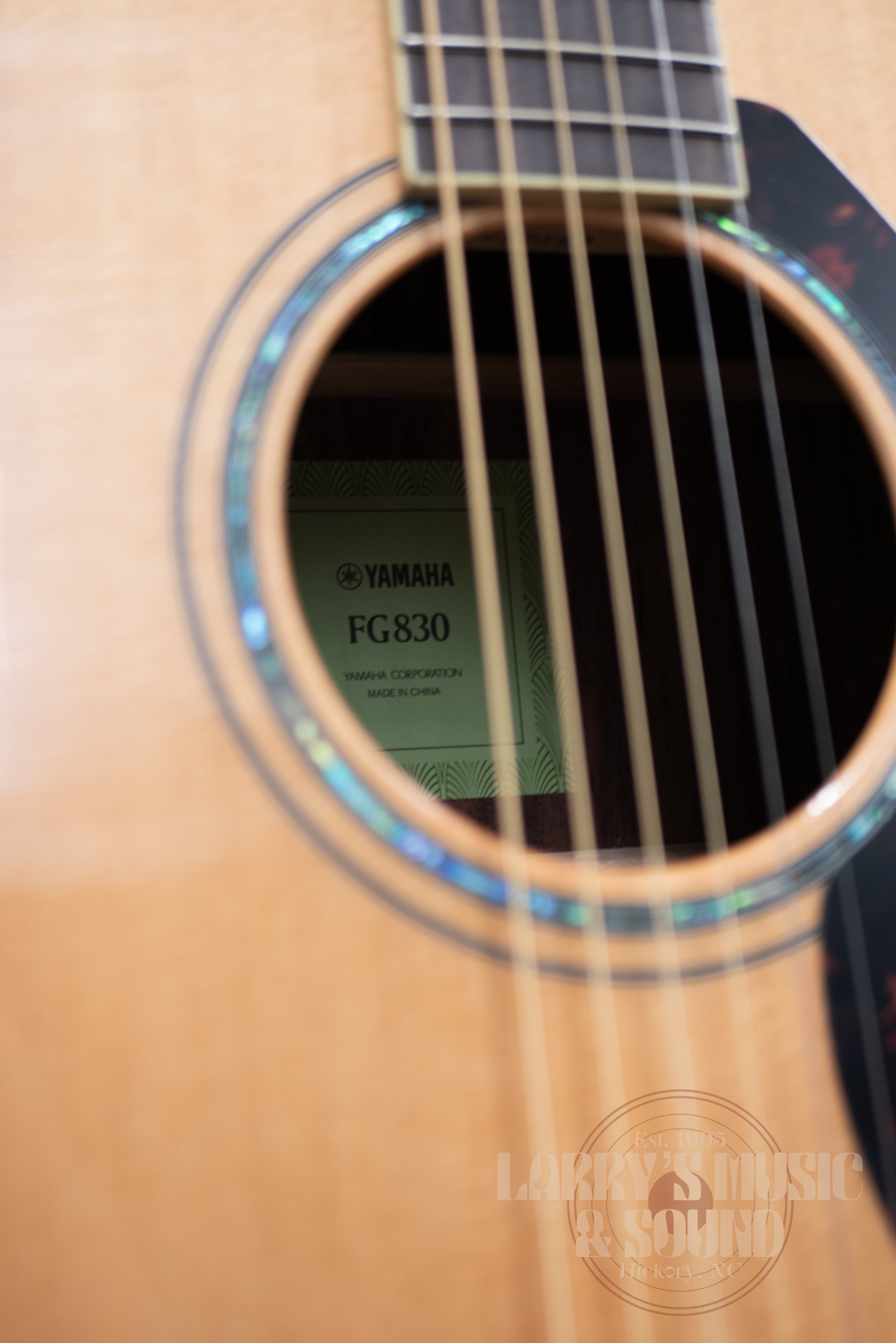Yamaha FG830 - Natural – Larry's Music & Sound