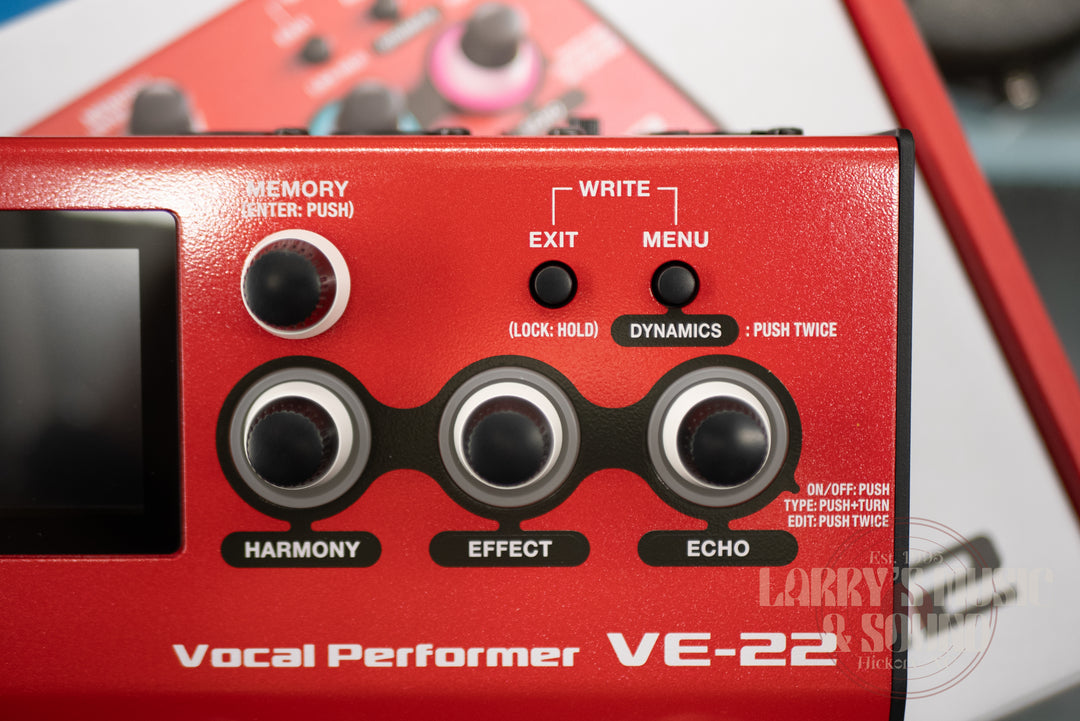 boss ve-22 vocal performer pedal Boss VE-22 Vocal Performer – Larry's Music & Sound