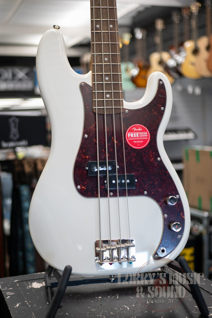 Squier Classic Vibe '60s Precision Bass - Olympic White – Larry's