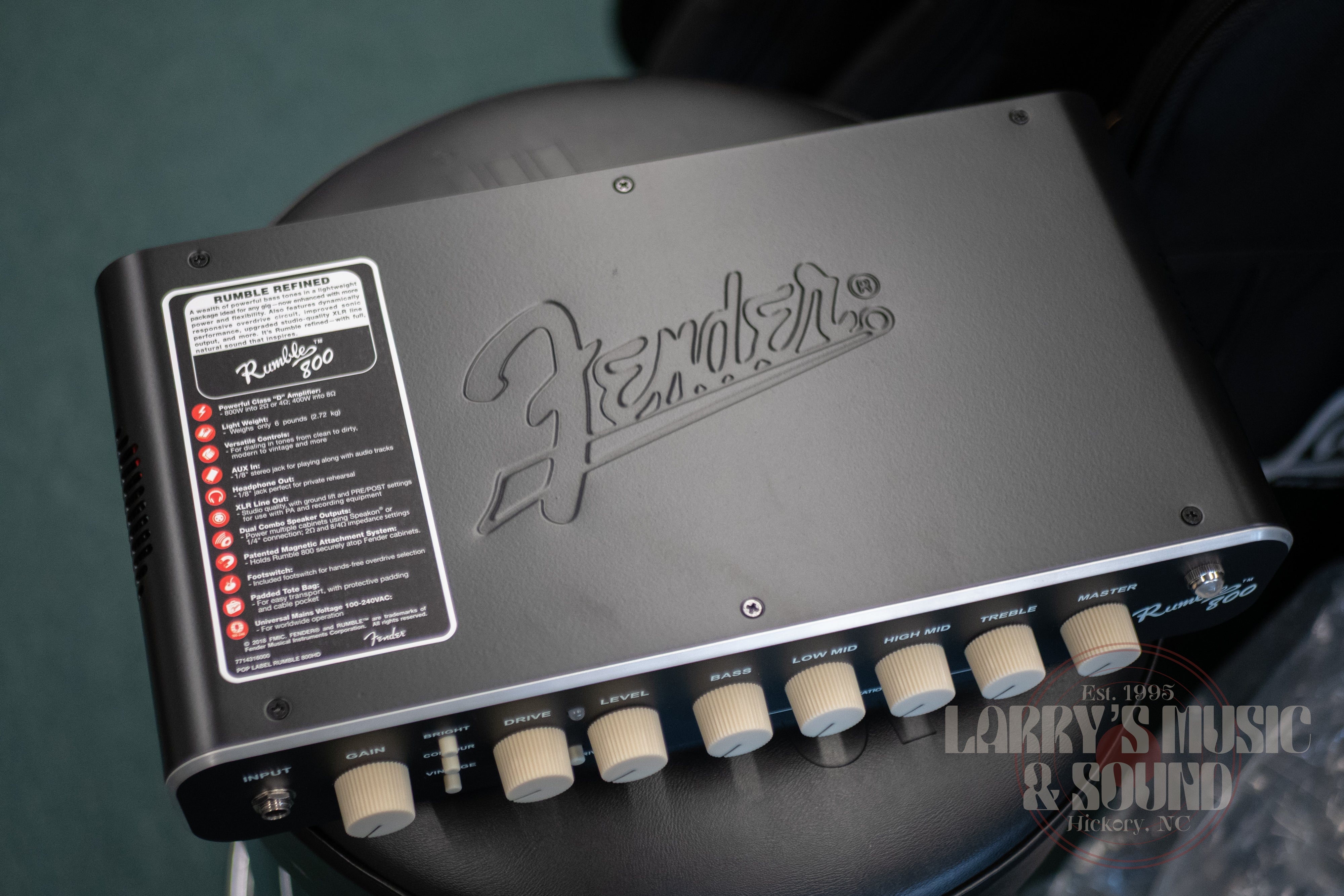 Fender Rumble 800 HD – Larry's Music & Sound
