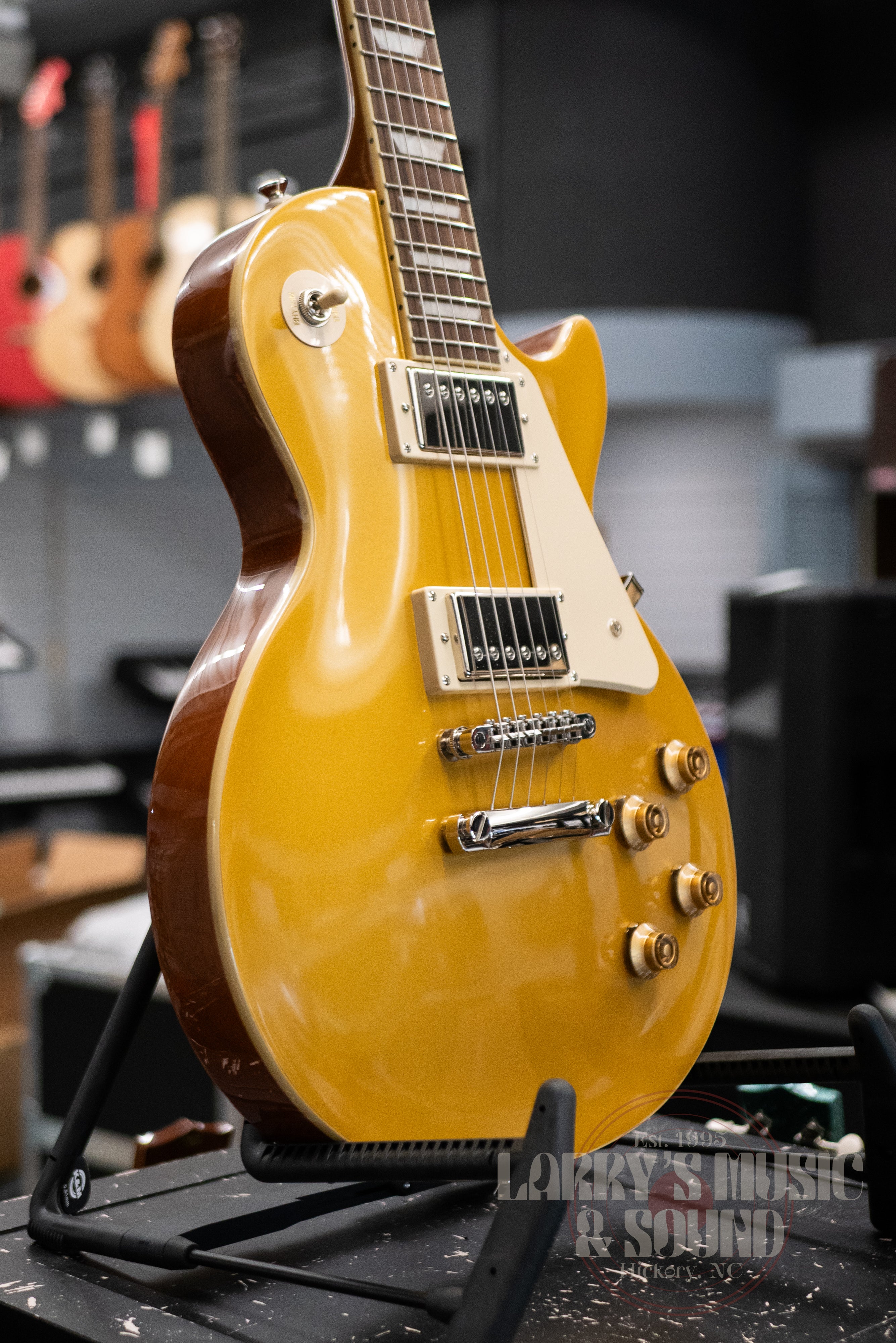 Epiphone Les Paul Standard 50s Plain Top - Gold Top – Larry's