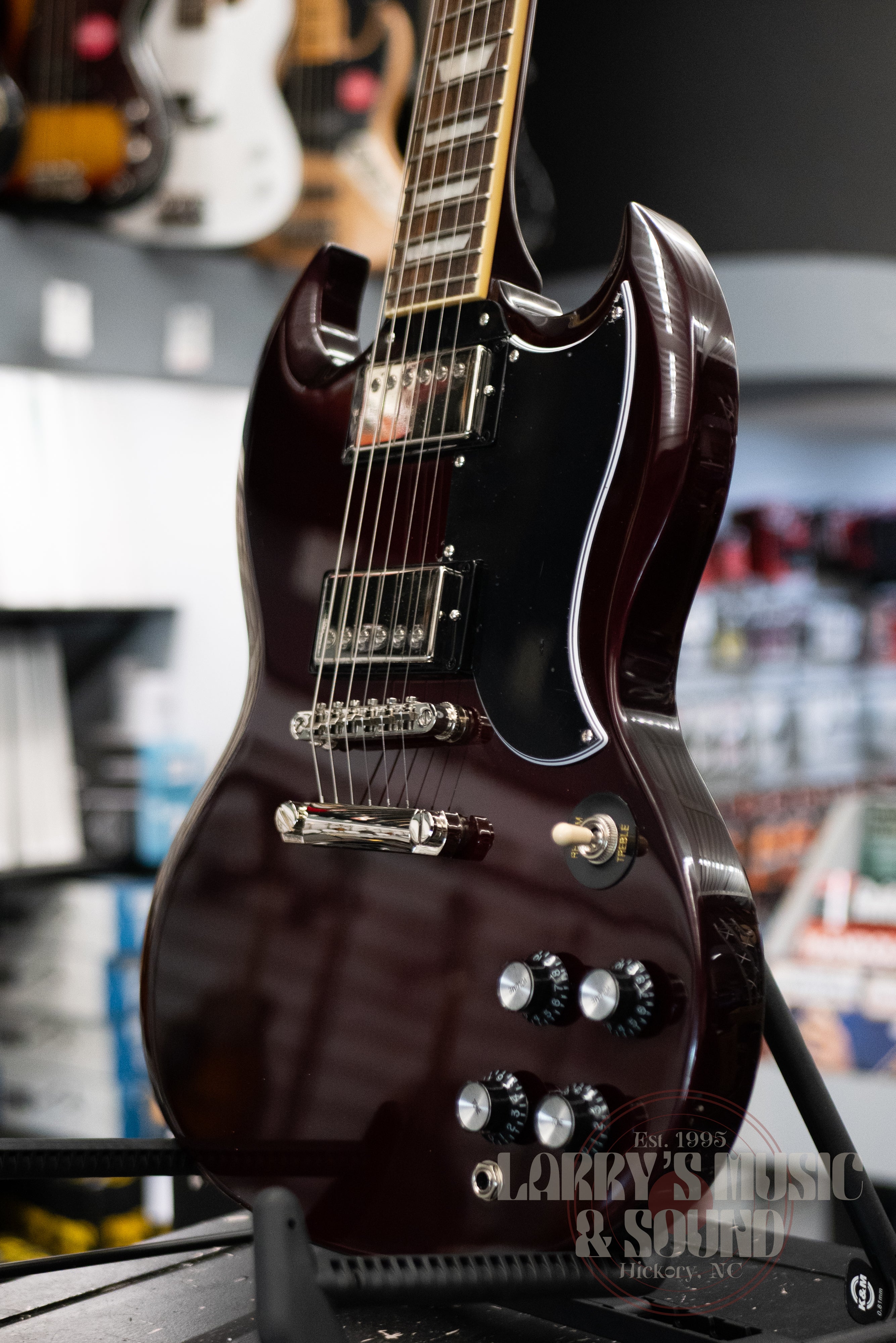 Epiphone SG Standard 60's - Dark Wine Red – Larry's Music & Sound