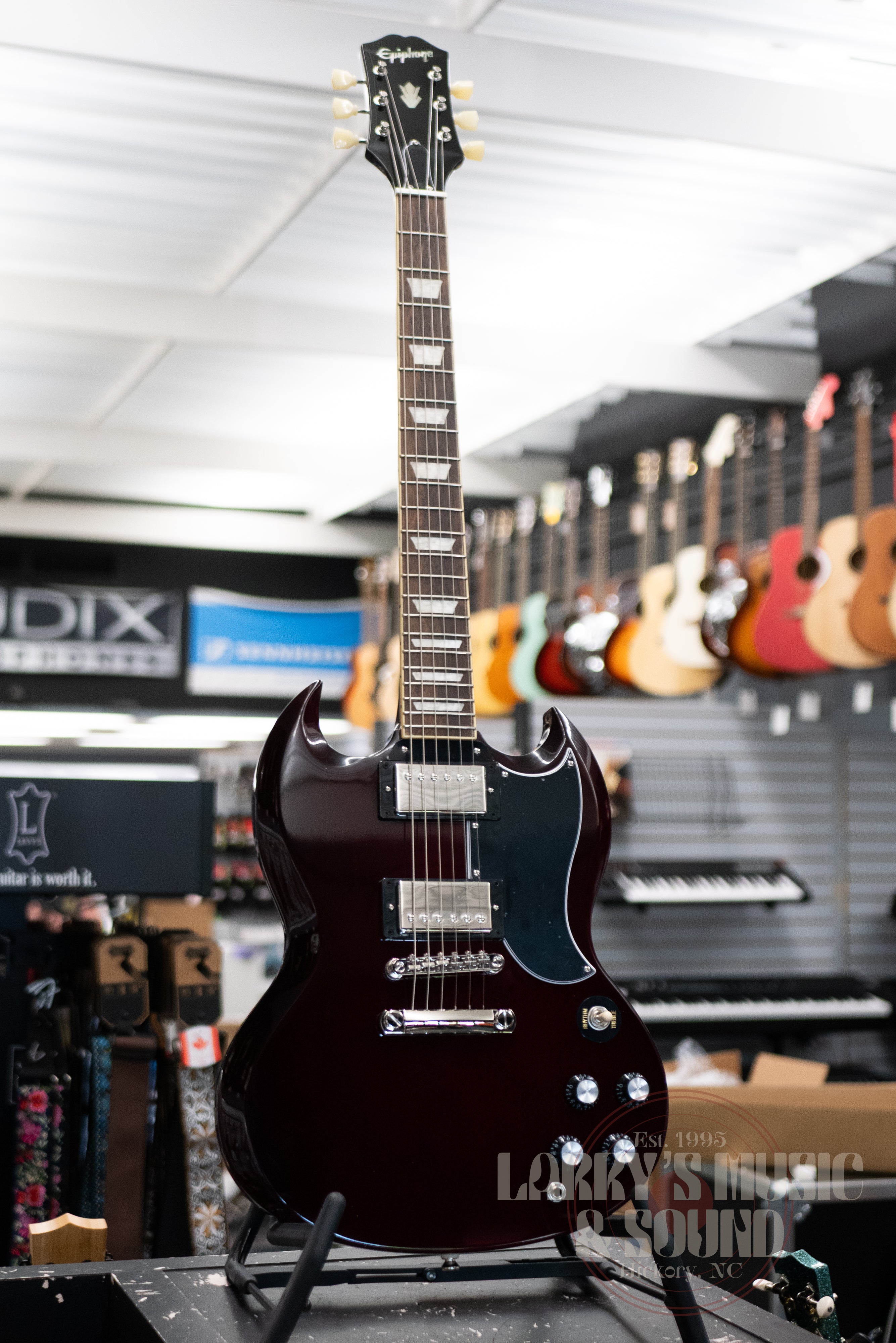 Epiphone SG Standard 60's - Dark Wine Red – Larry's Music & Sound