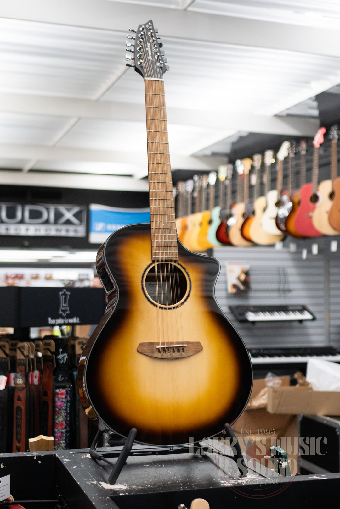 Breedlove Discovery S Concert 12-String CE - Edgeburst