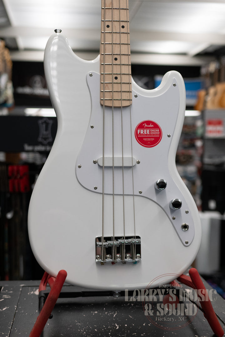 Squier Sonic Bronco Bass - Arctic White