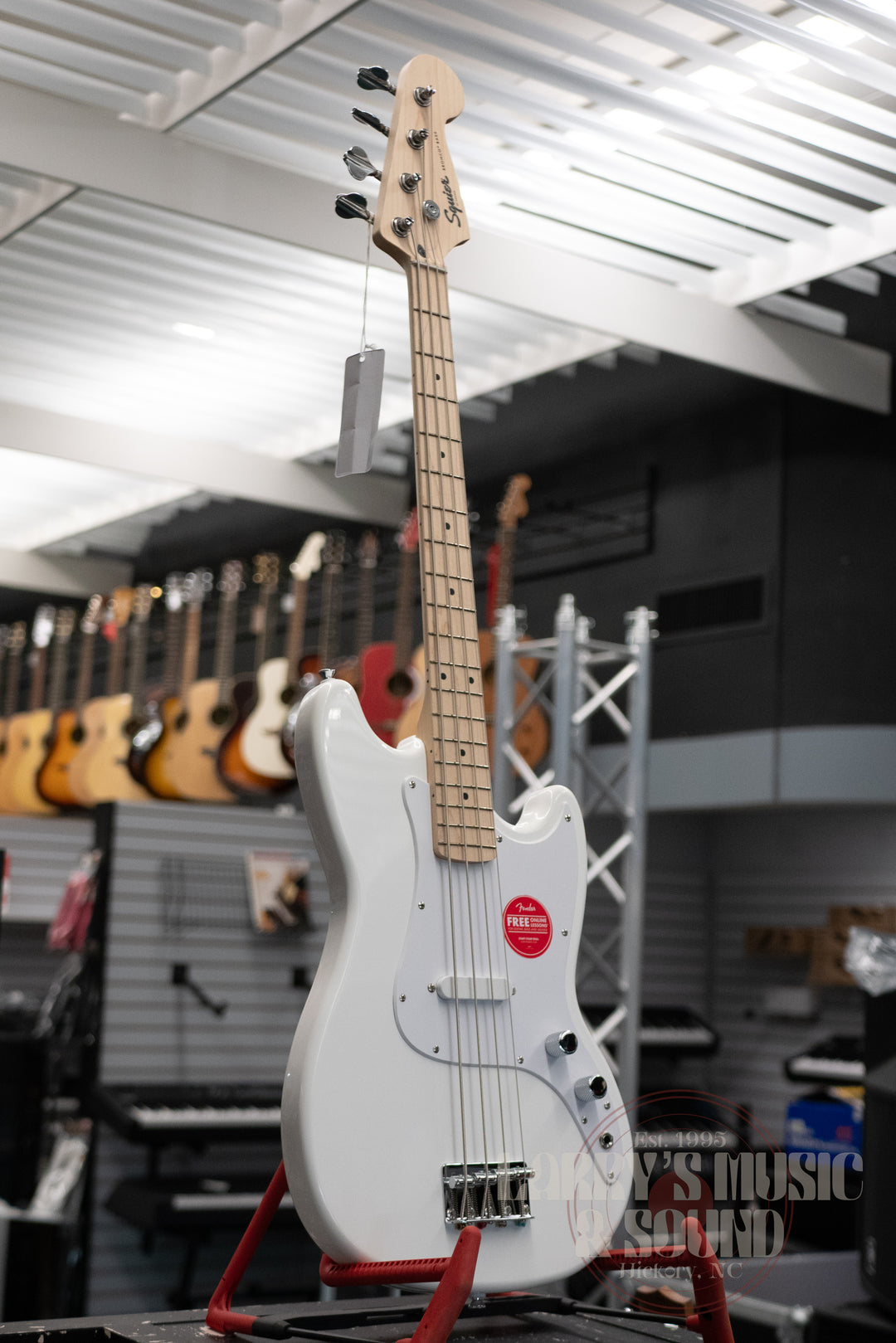 Squier Sonic Bronco Bass - Arctic White
