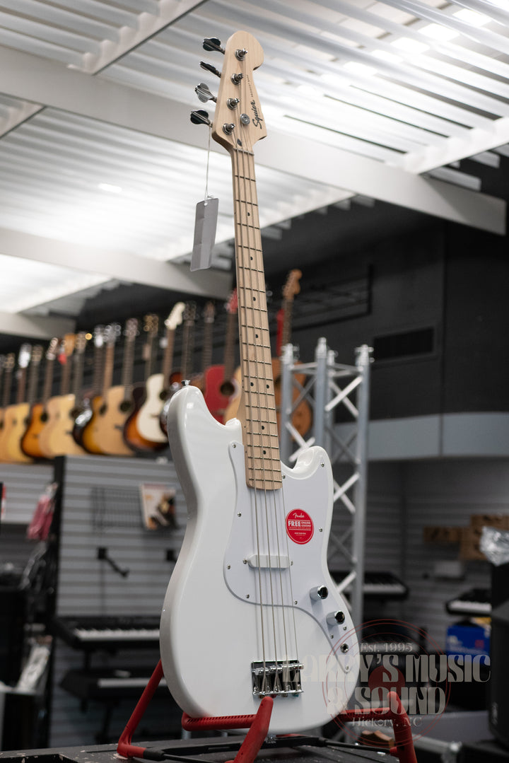 Squier Sonic Bronco Bass - Arctic White