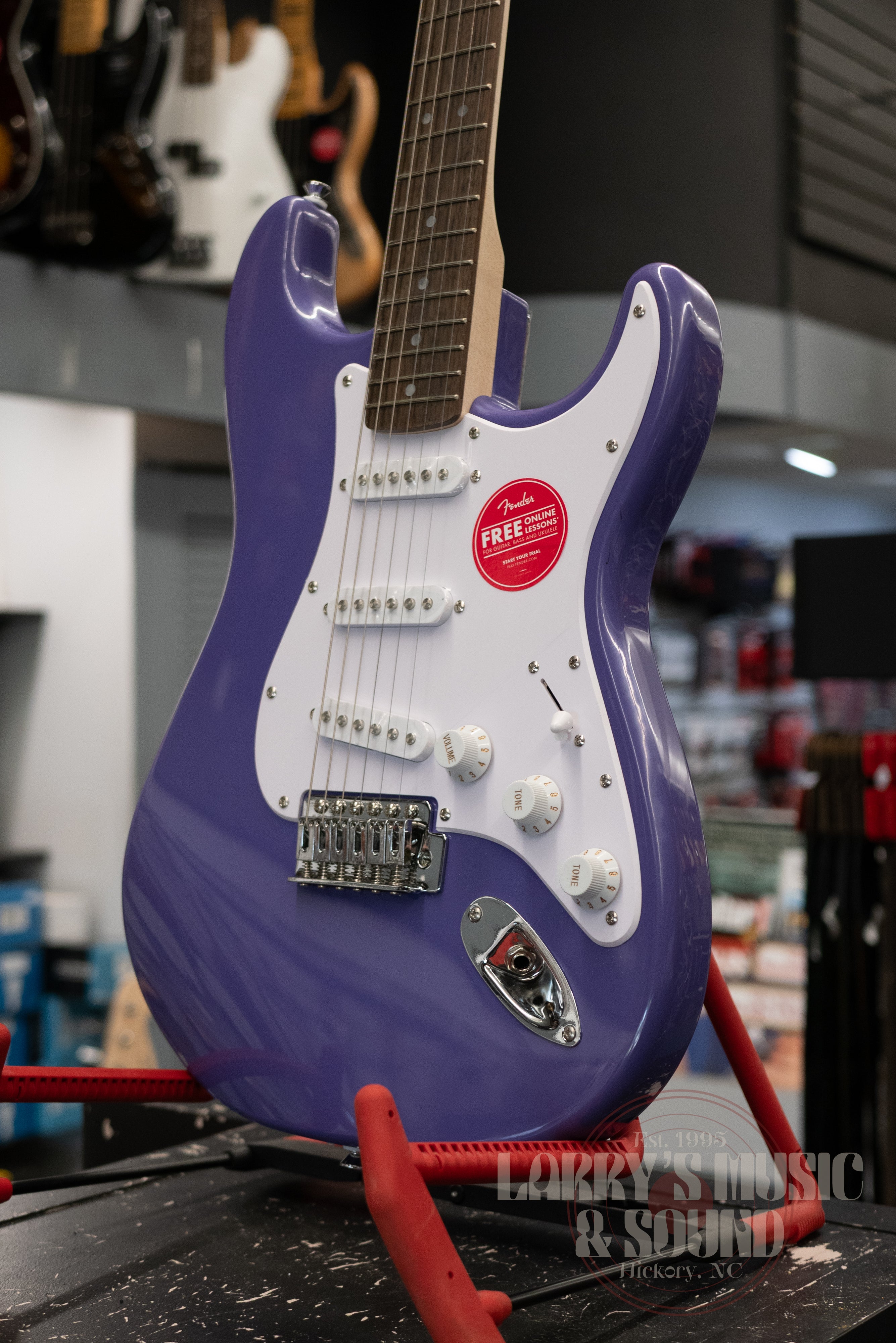 Squier Stratocaster パープルジャンク品未清掃 Squier Sonic