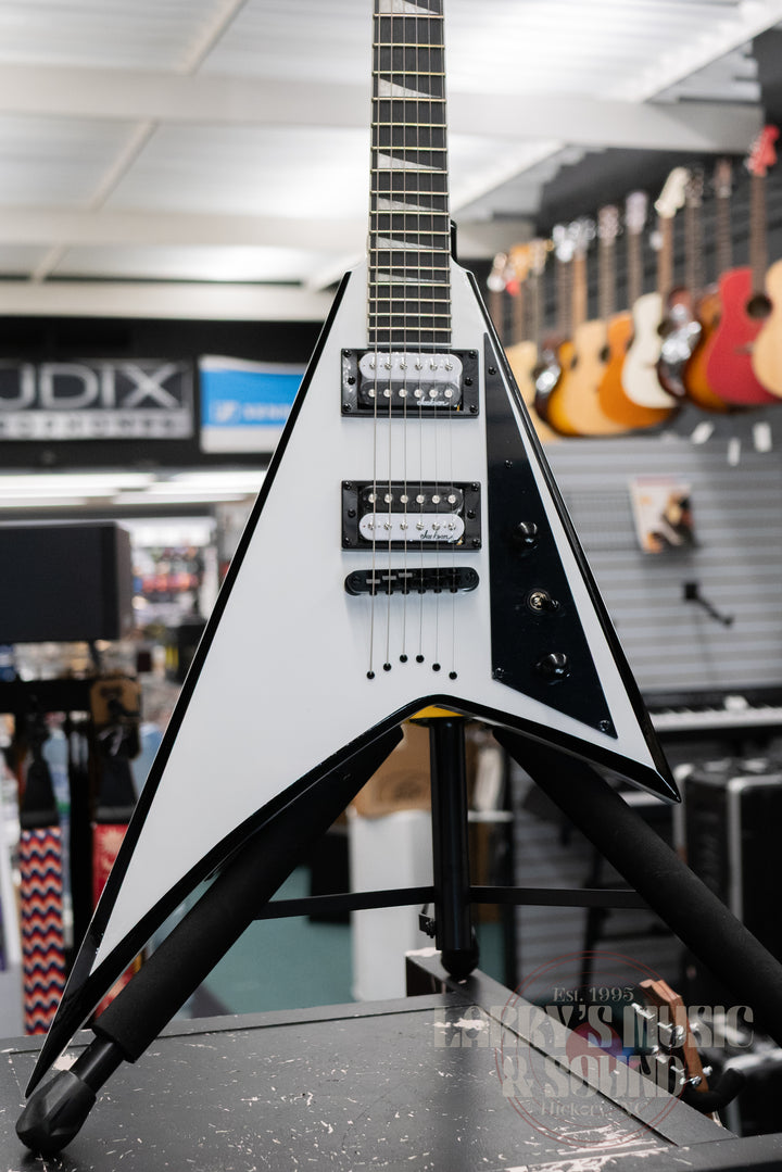 Jackson JS Series Rhoads JS32T - White with Black Bevels