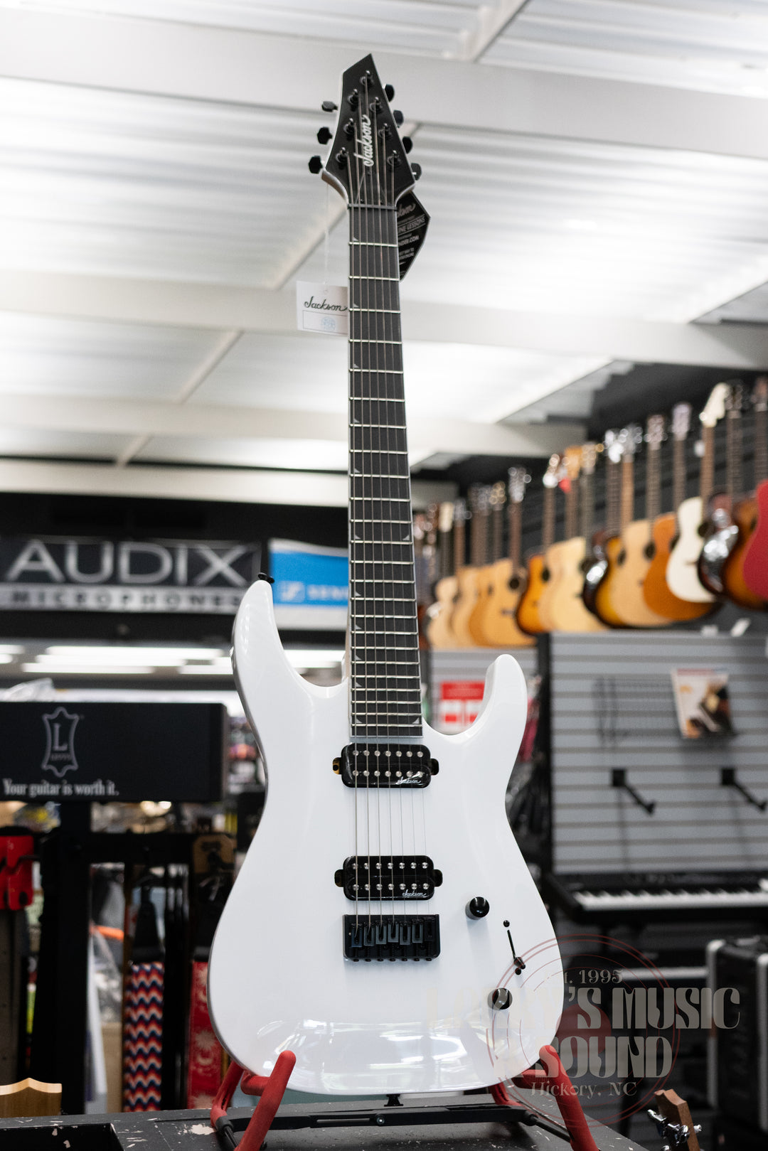 Jackson JS Series Dinky Arch Top JS32-7 DKA HT - Snow White