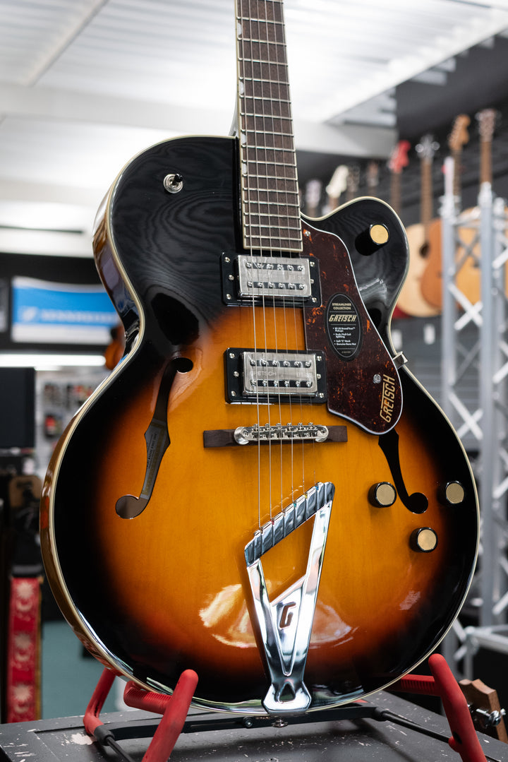 Gretsch G2420 Streamliner Hollowbody wuith Chromatic II Tailpiece - Aged Brooklyn Burst