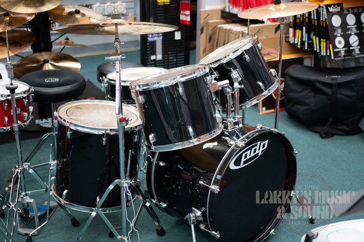 PDP Standard Drum Kit, Everything Included - Black - Used