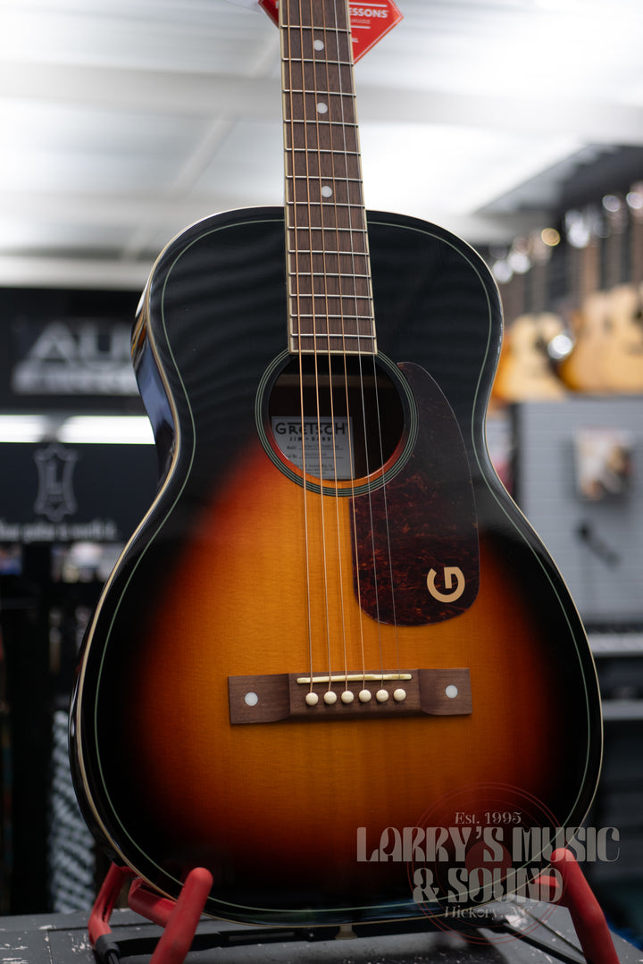 Gretsch Limited Edition Solid-Top Jim Dandy Parlor - Heritage Sunburst