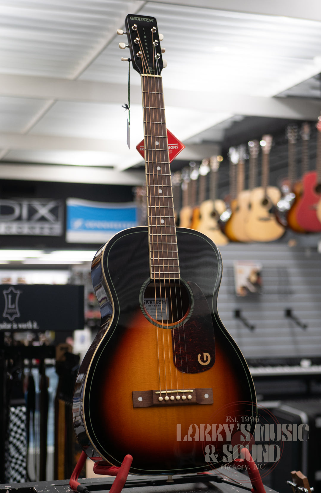 Gretsch Limited Edition Solid-Top Jim Dandy Parlor - Heritage Sunburst