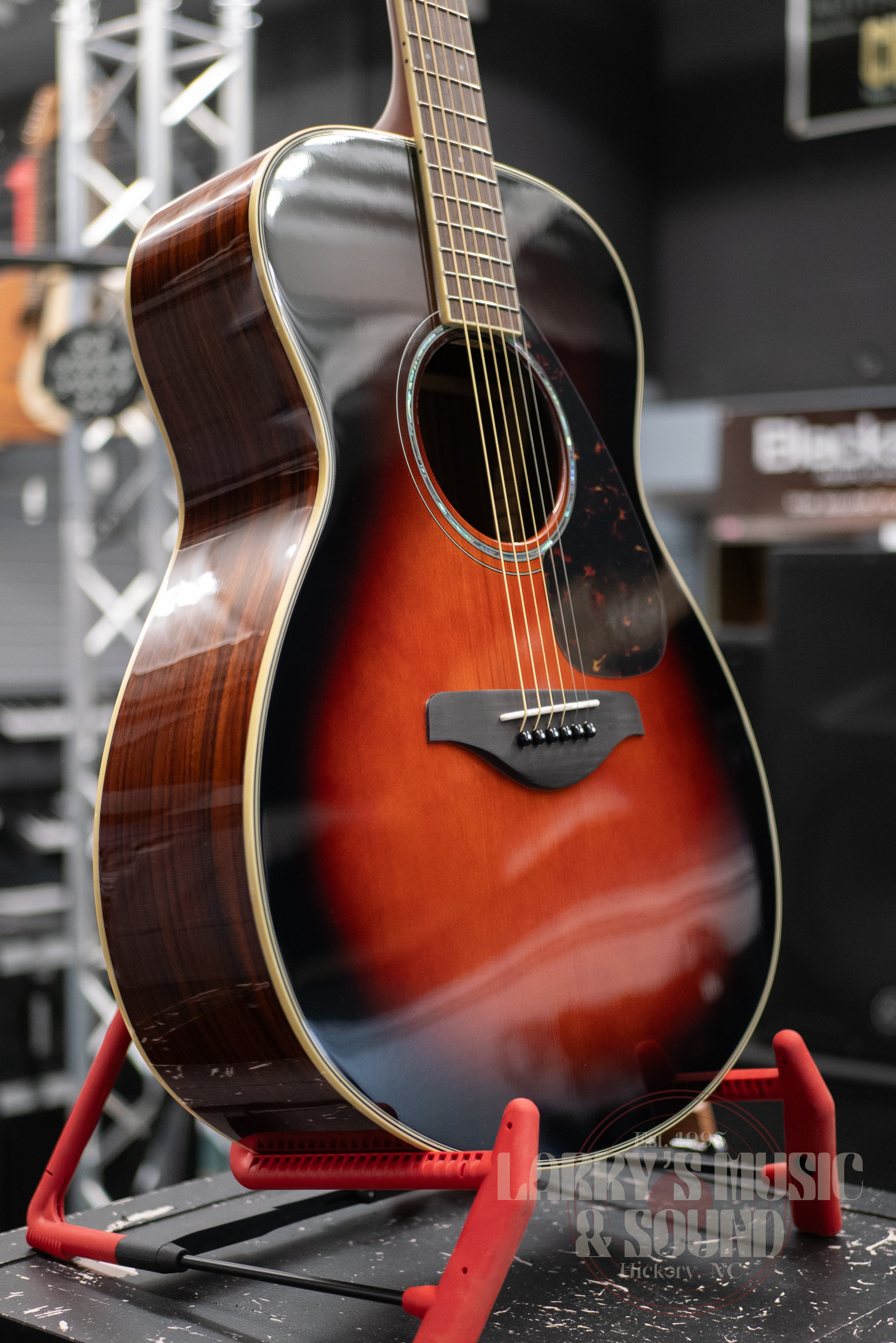 Yamaha FS830 Acoustic Concert Guitar - Tobacco Sunburst – Larry's