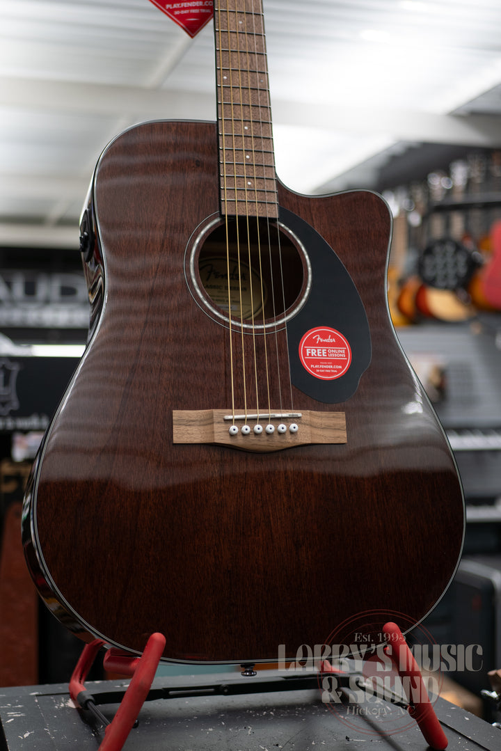Fender CD-60S Acoustic Dreadnought Guitar - Mahogany