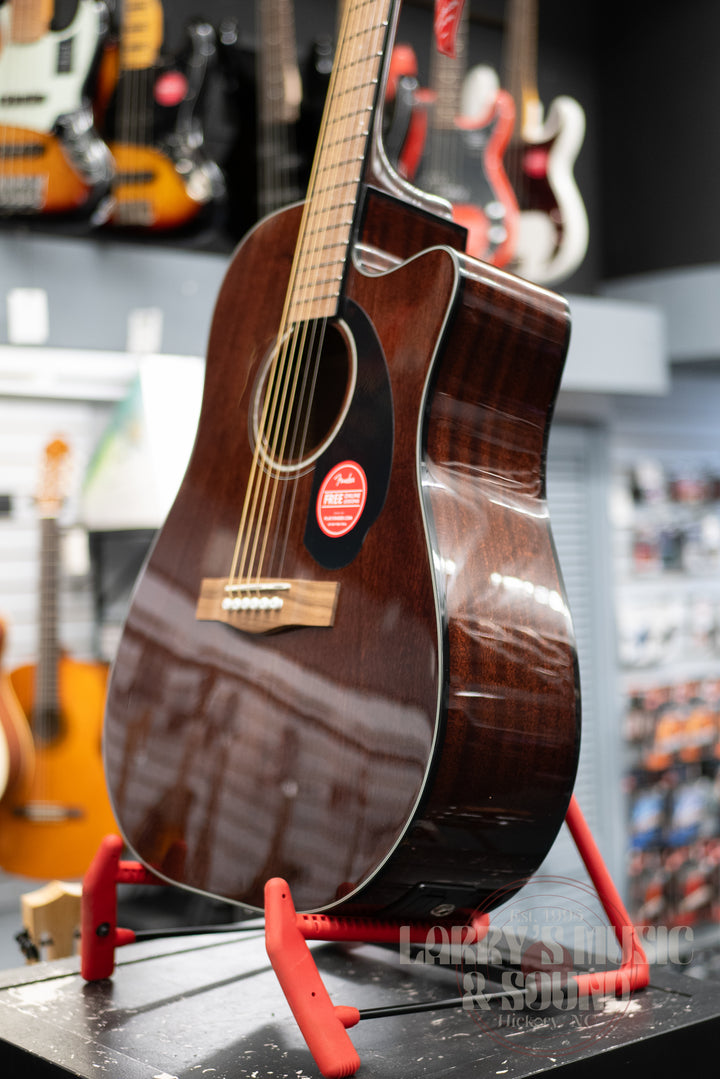 Fender CD-60S Acoustic Dreadnought Guitar - Mahogany
