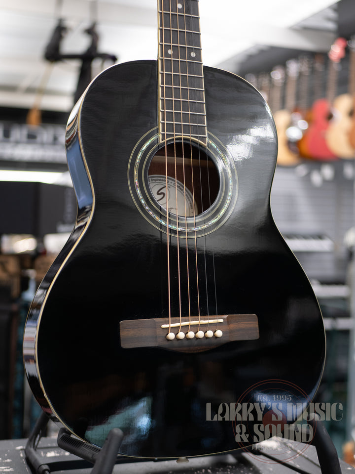 Samick ST-6 Parlor Acoustic - Black - USED