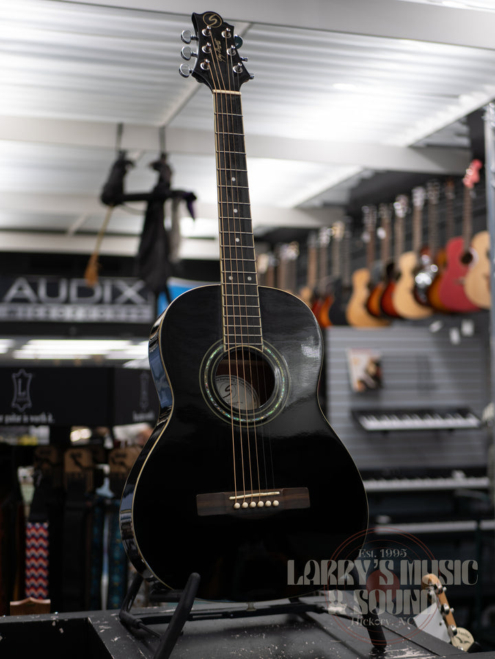 Samick ST-6 Parlor Acoustic - Black - USED
