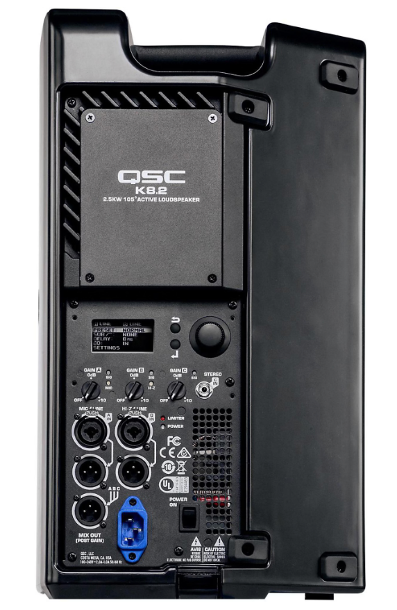 QSC K8.2 8" Powered 2-Way PA Speaker