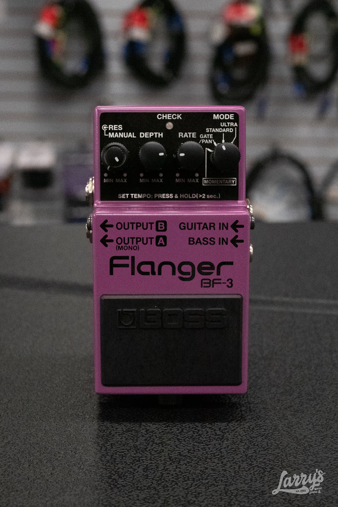 Boss BF-3 Flanger Pedal – Larry's Music & Sound