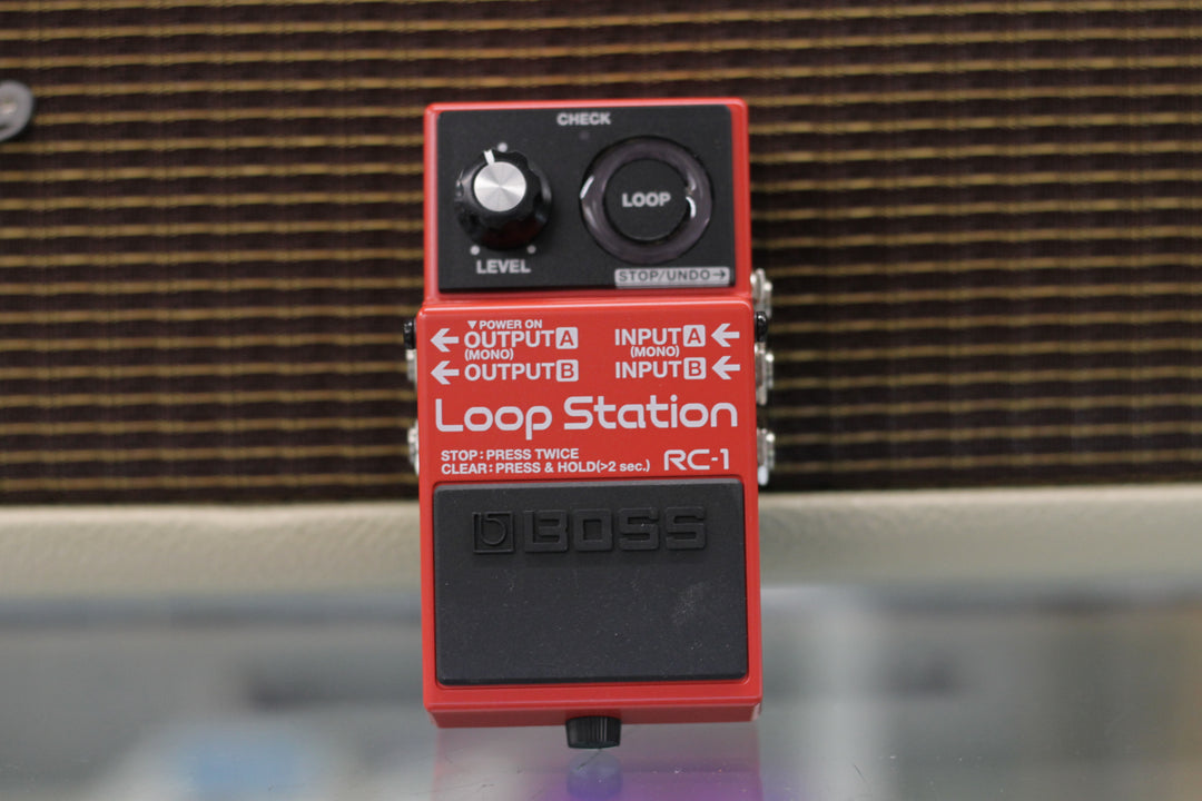 Boss RC-1 Loop Station Looper Pedal – Larry's Music & Sound