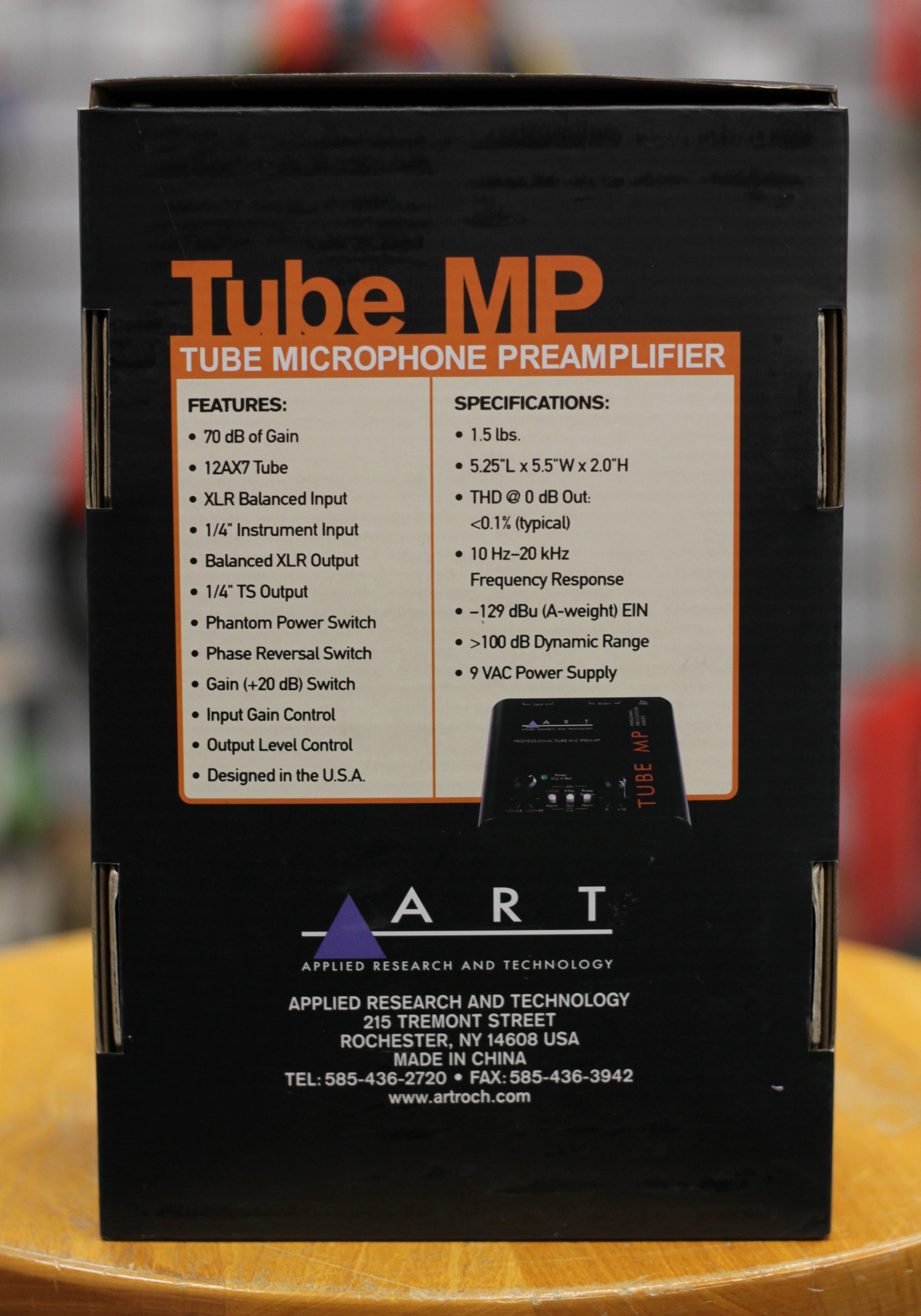–　Tube　Art　Sound　Tube　Mic　MP　Preamp　Larry's　Music
