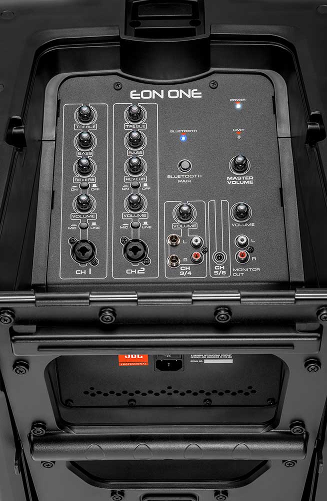 JBL Eon One Linear Array PA system w/ 6 Channel Mixer