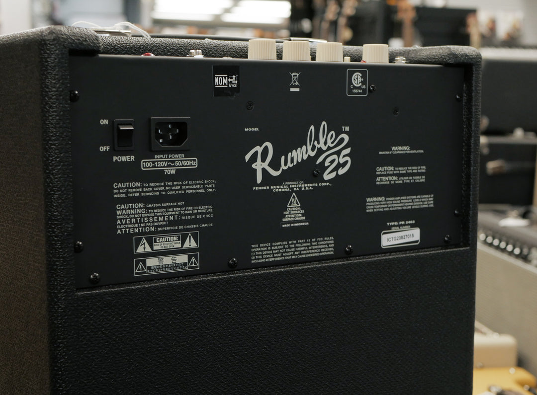 Fender Rumble 25 Bass Amp